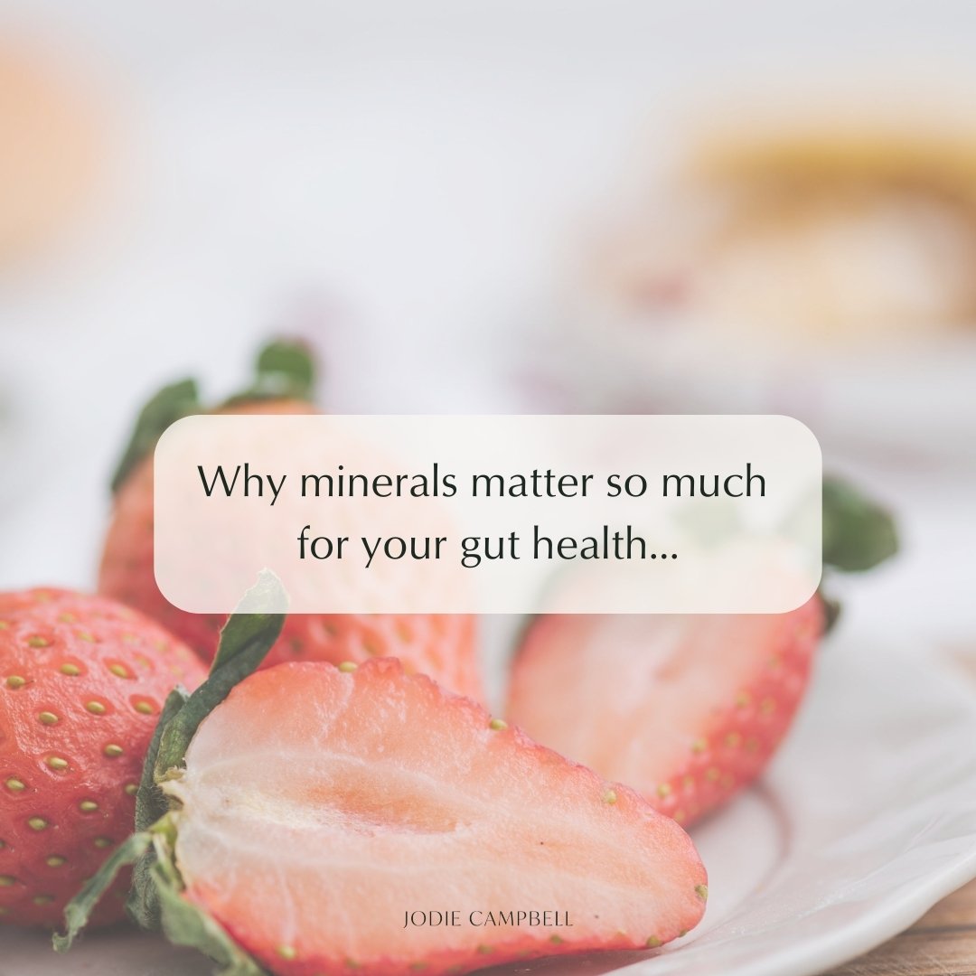 Are you also overlooking this critical step to healing your guts?

Insufficient mineral intake can lead to:
&gt; electrolyte imbalances
&gt; compromised enzyme function
&gt; weakened gut barrier
...all contributing to digestive issues.😕

Imagine str