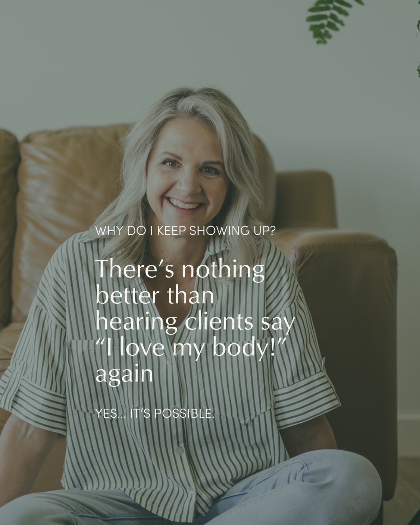 There&rsquo;s nothing better than hearing you say
&ldquo;i feel calm in my body again&rdquo;

Not because we found a magical supplement
and not because you tried harder

Because we stopped chasing symptoms
and started building your roadmap

Here&rsqu