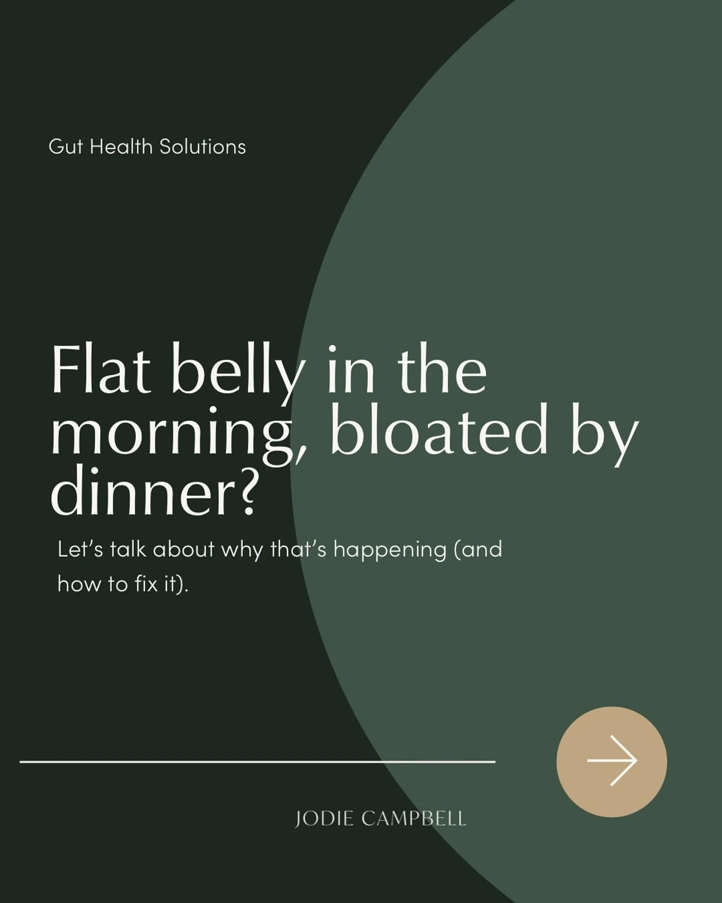 You&rsquo;re not overeating.

You&rsquo;re not doing it wrong.

And you definitely don&rsquo;t need to keep cutting foods out.

If you&rsquo;re waking up with a flat-ish belly and ending the day feeling like you swallowed a balloon&hellip; it&rsquo;s
