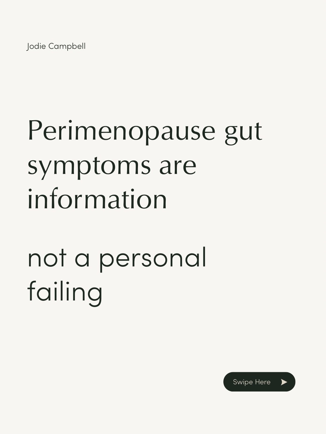 Perimenopause is the season where your gut starts leaving you surprise reviews🤭 

It barges in, clogs up your gut 🚽, wrecks your sleep 😴, messes with your mood 😤, and then has the audacity to make you think you need more discipline.

If your labs