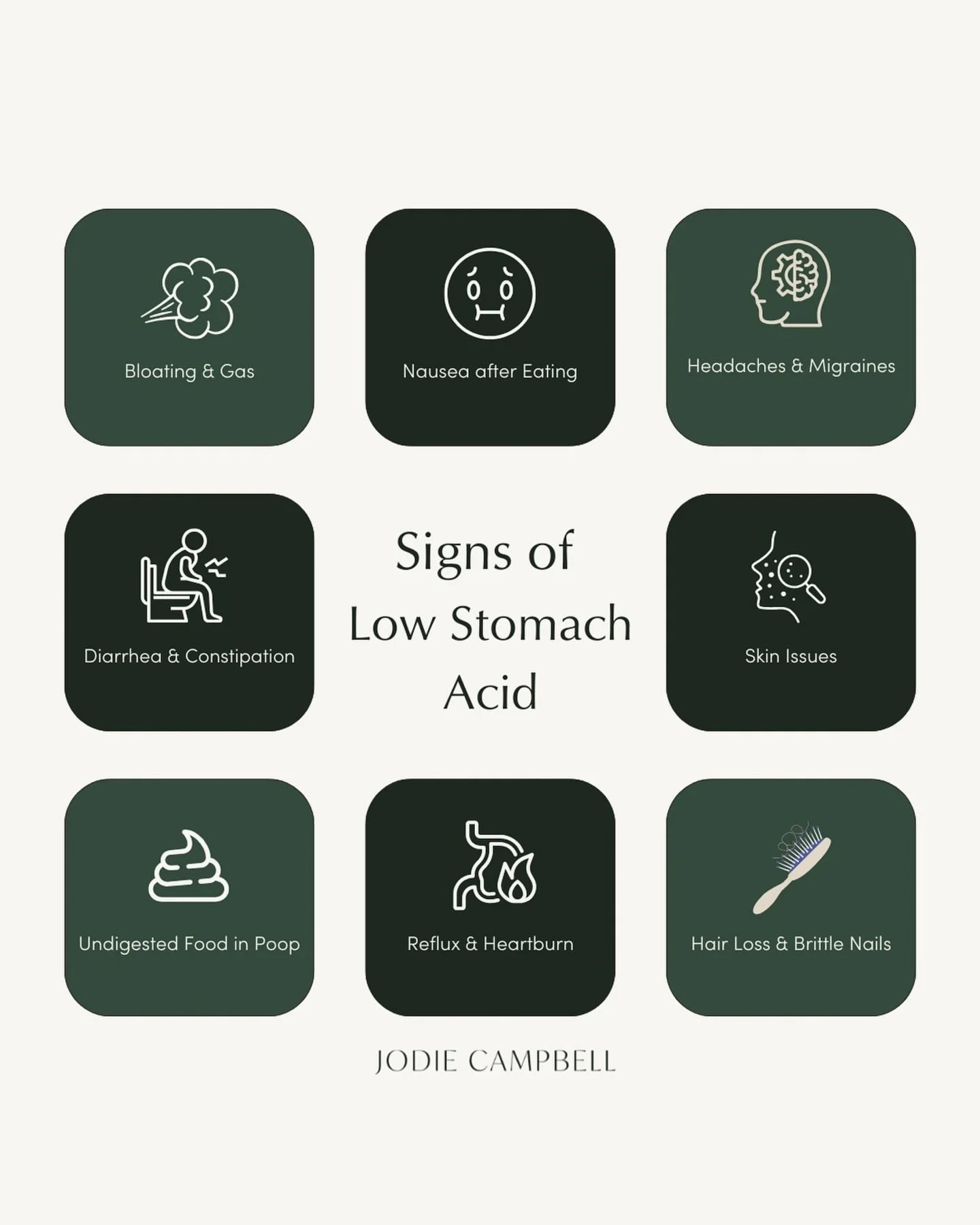 So, let&rsquo;s clear this up because reflux and heartburn are often misunderstood.

Most people assume burning means there is too much stomach acid.

But very often, the real issue may be that stomach acid is too low.

And when that happens, food do