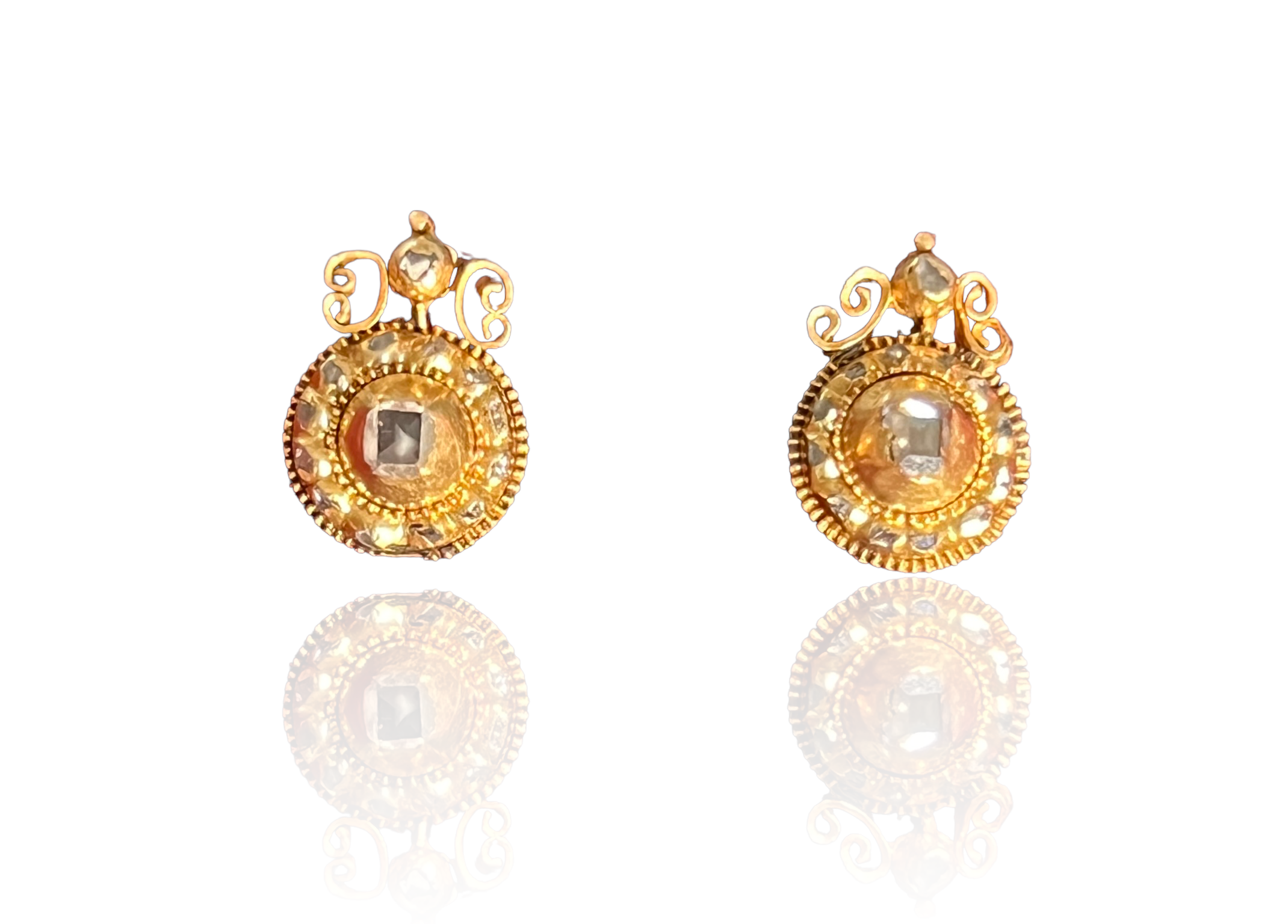 2 gram gold earrings | daily wear gold earrings | light weight gold earrings  | small earrings gold - YouTube