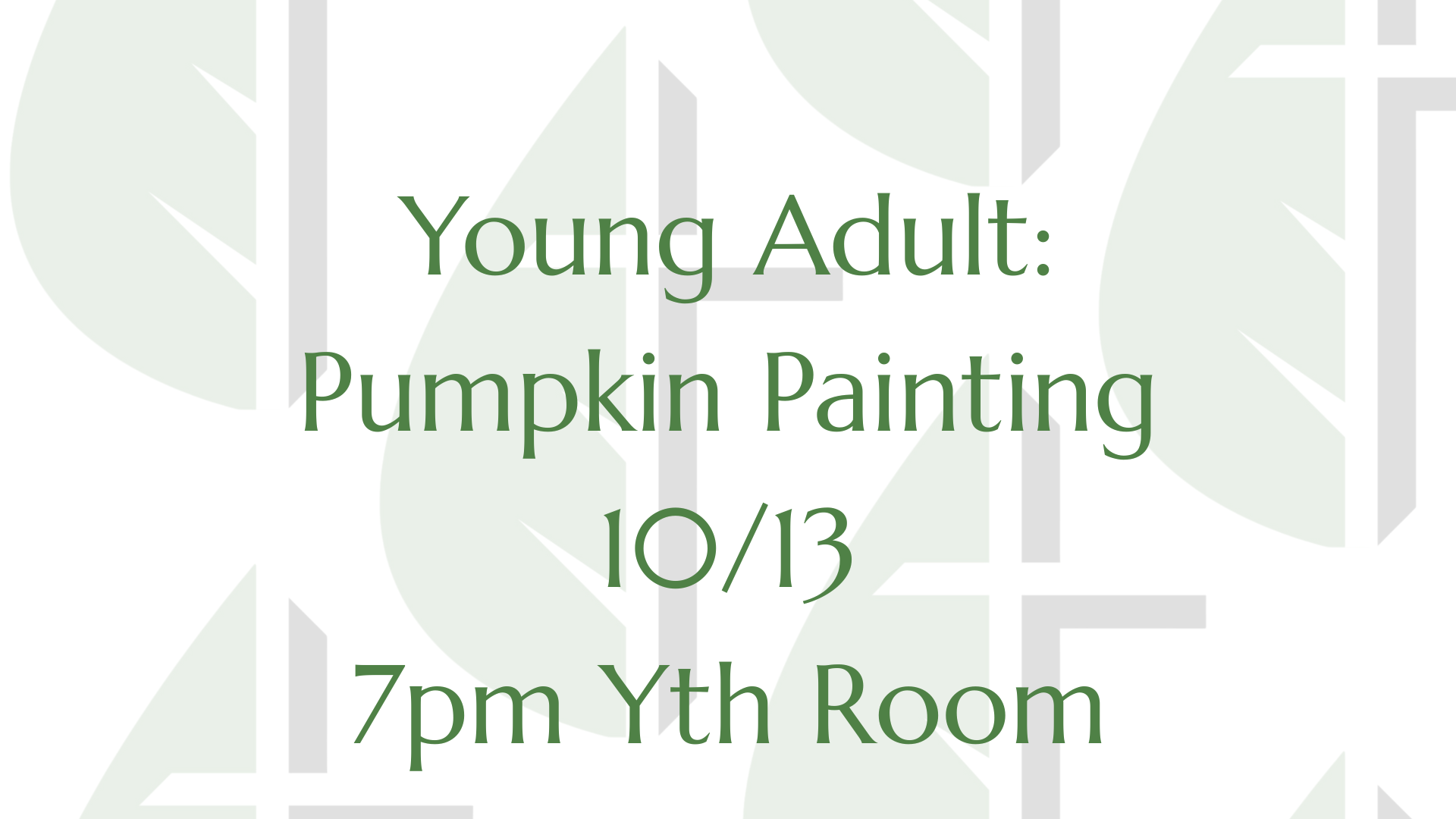 Pumpkin Painting