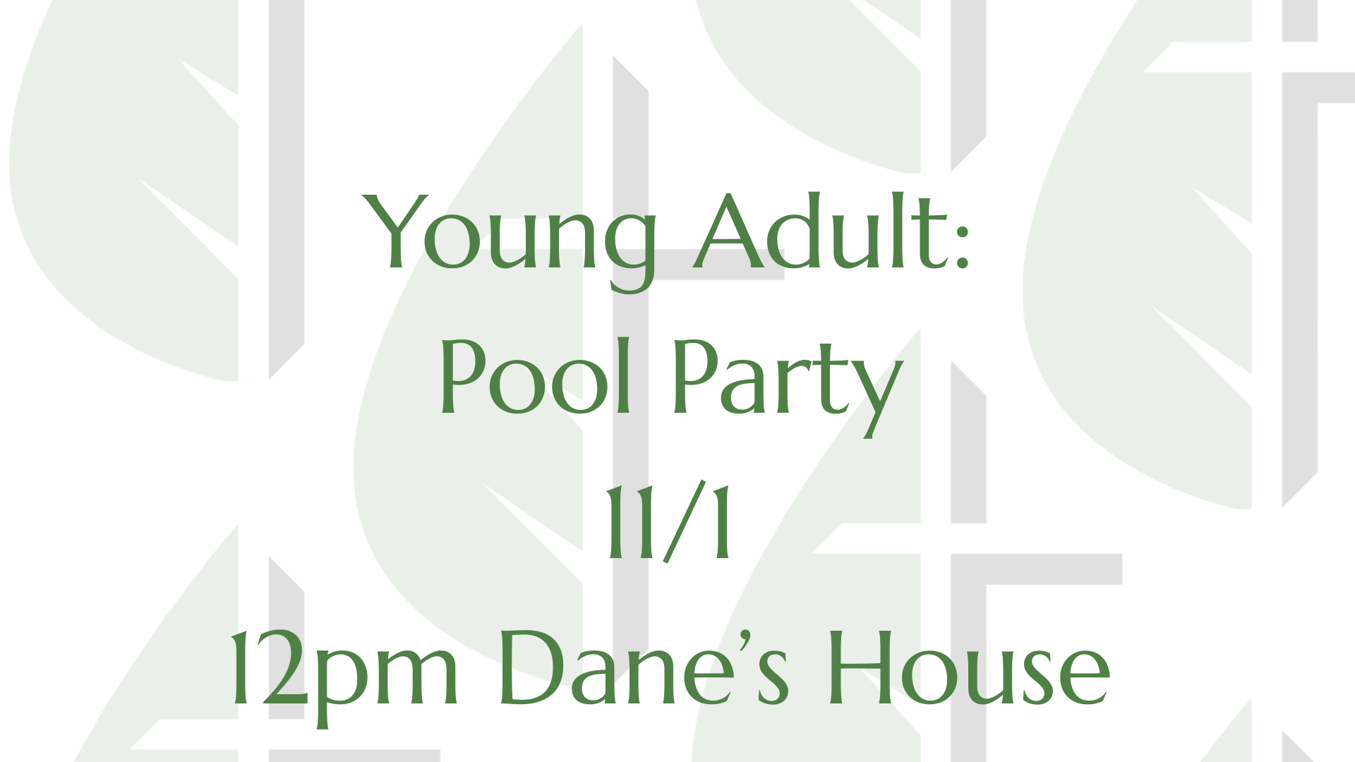 Pool Party