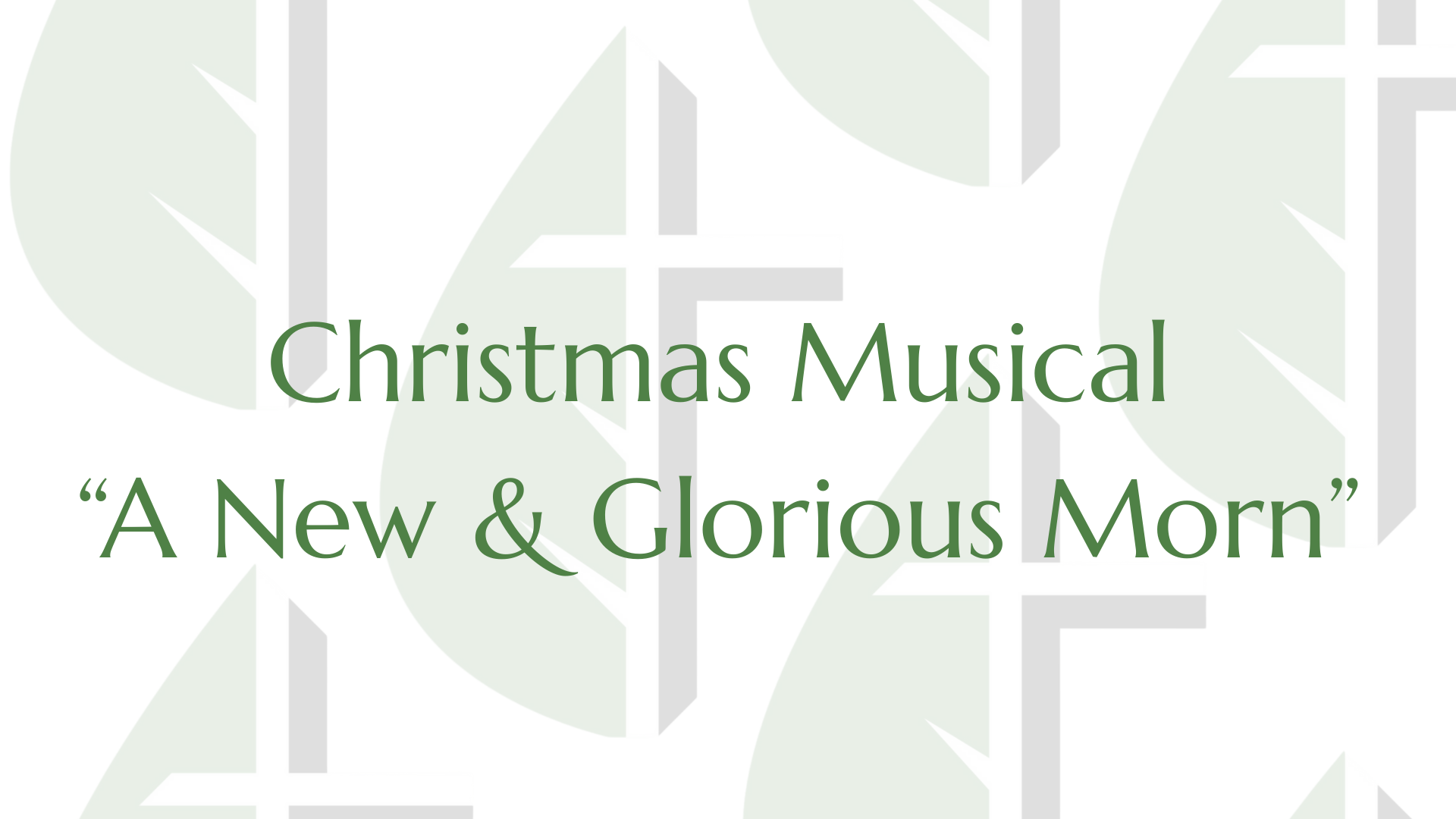 Christmas Musical