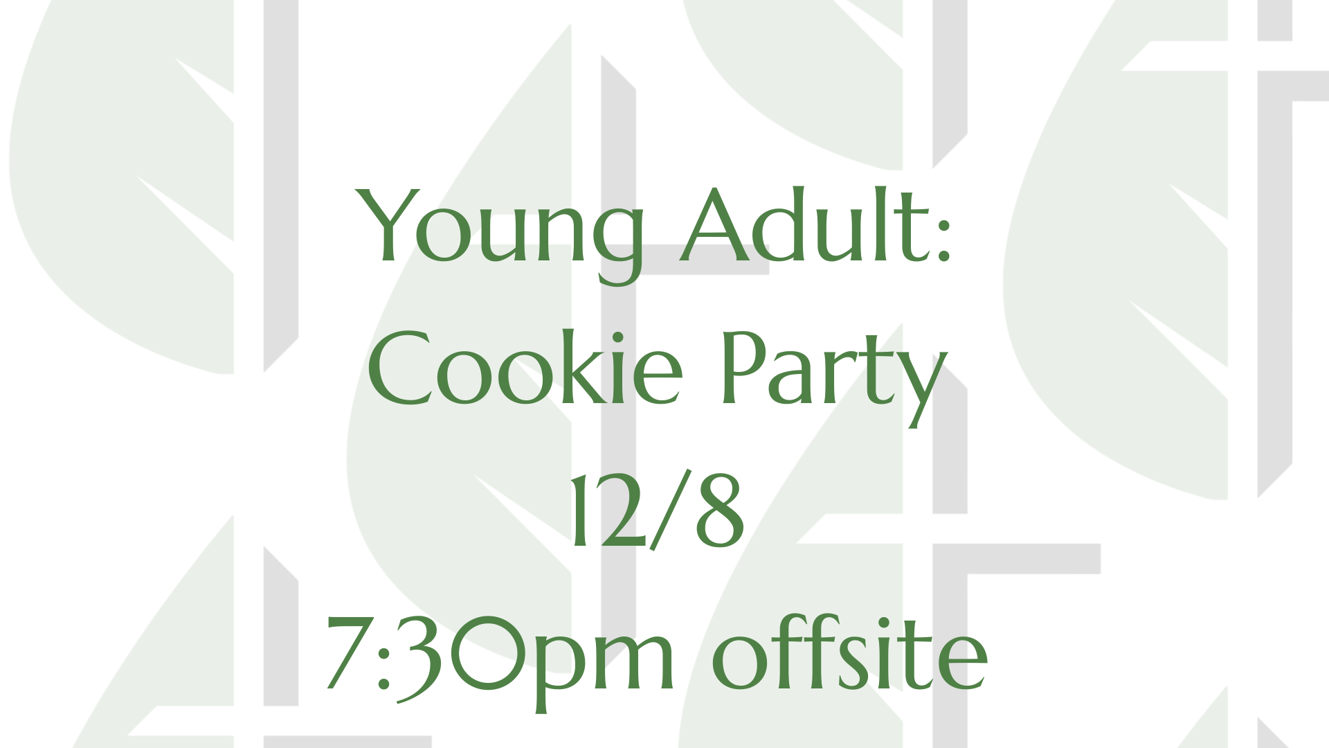 Cookie Party