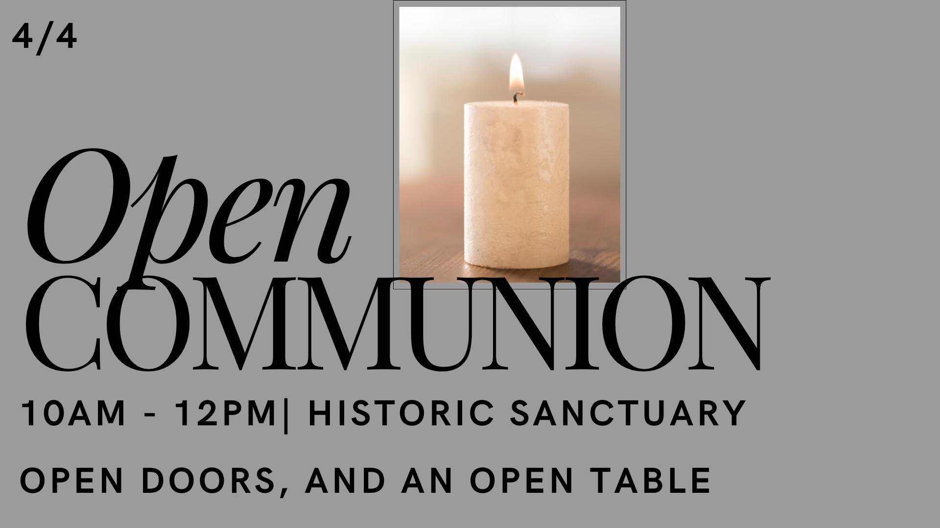 Open Communion