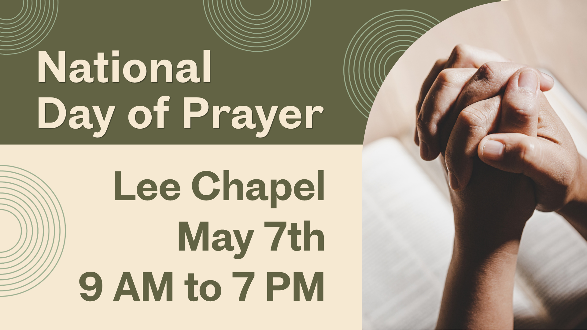 National Day of Prayer