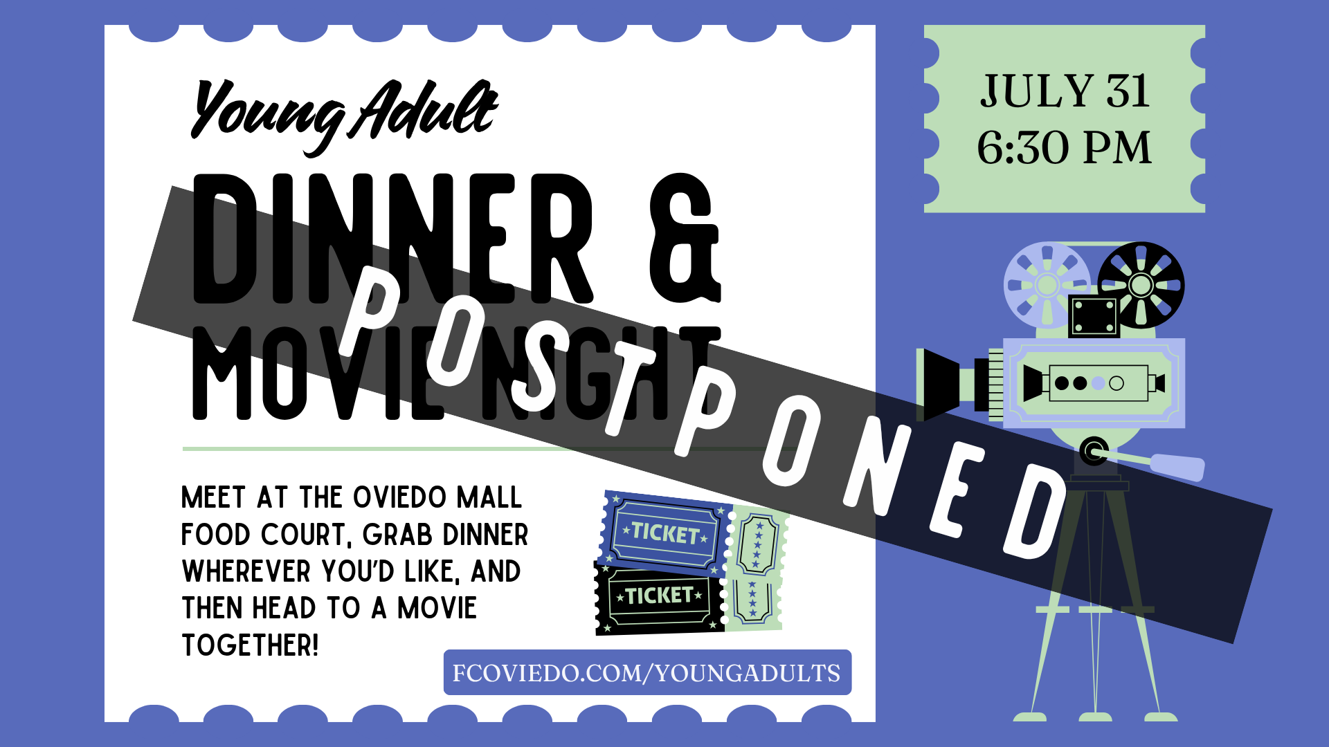 Young Adult - Food Court &amp; Movie Night
