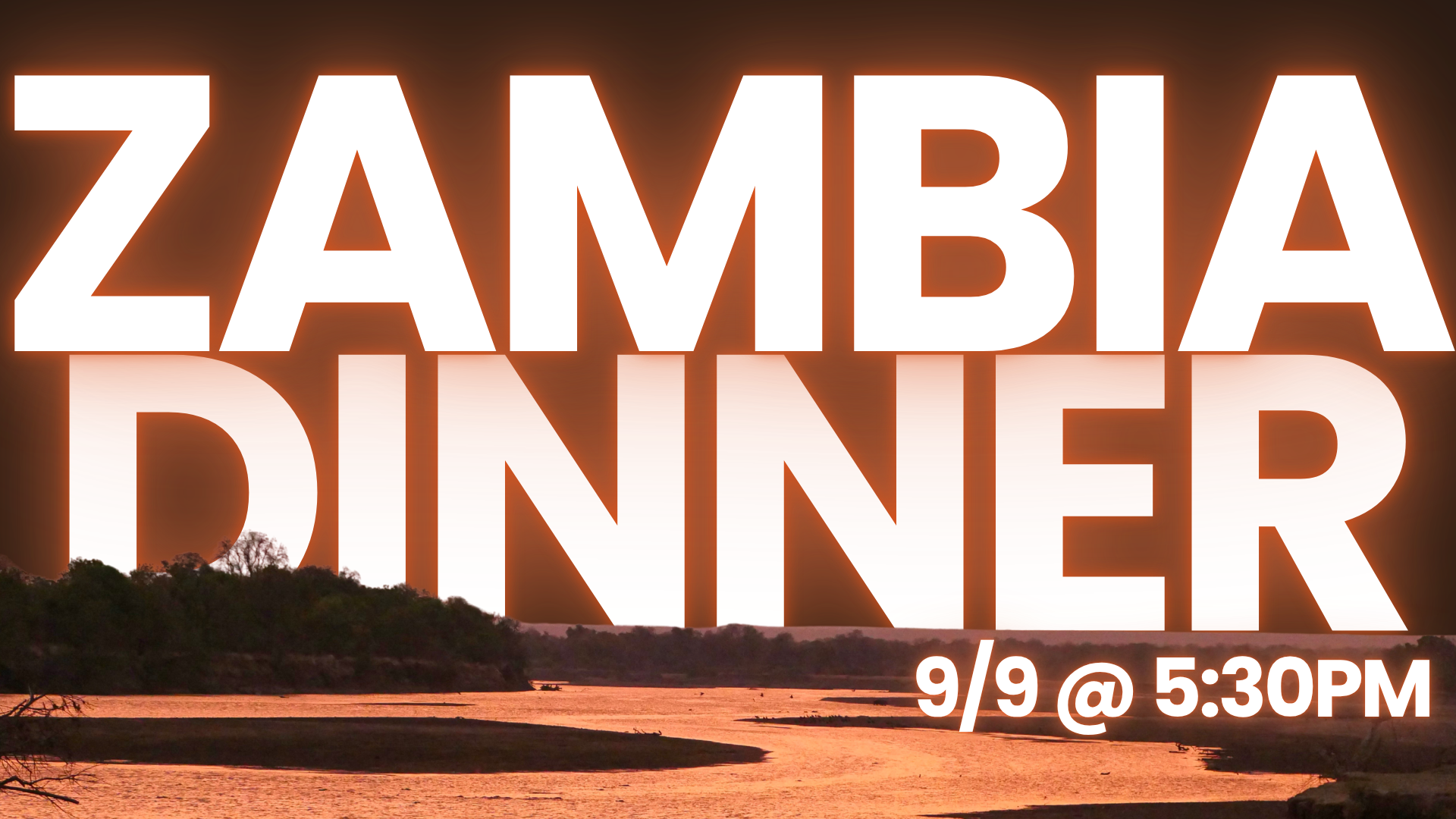 Wednesday Night Dinner Kick-Off: Zambia Dinner