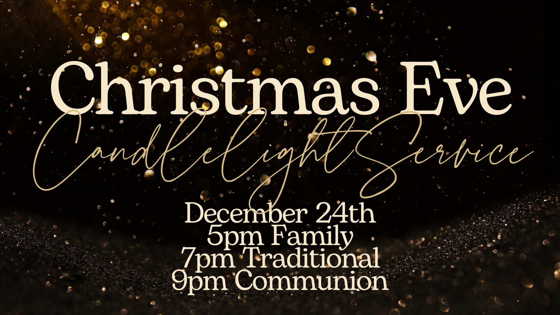 Christmas Eve Candlelight Services