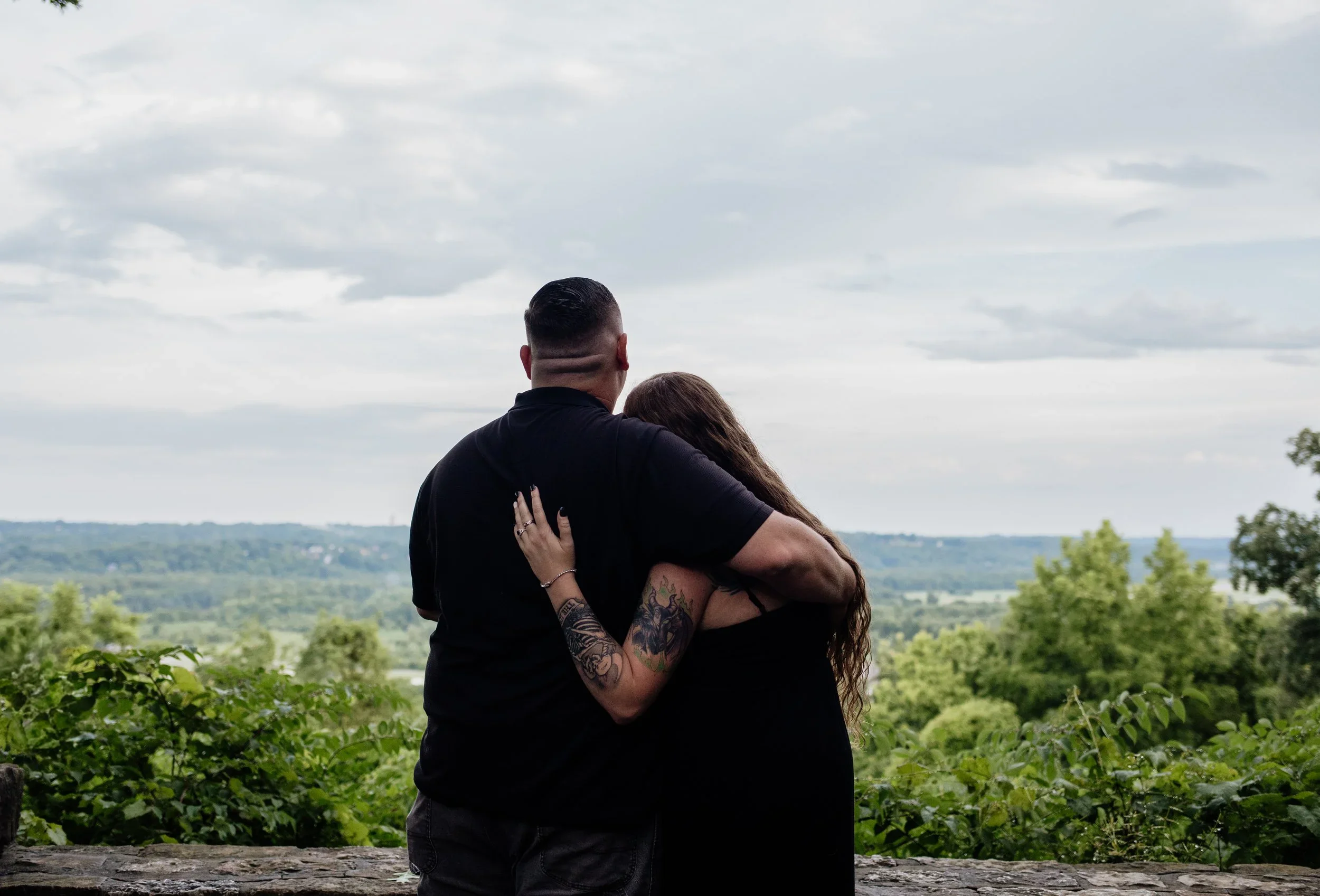 A Surprise Proposal at Ault Park in Cincinnati | Brandon + Racquel (Rocky)