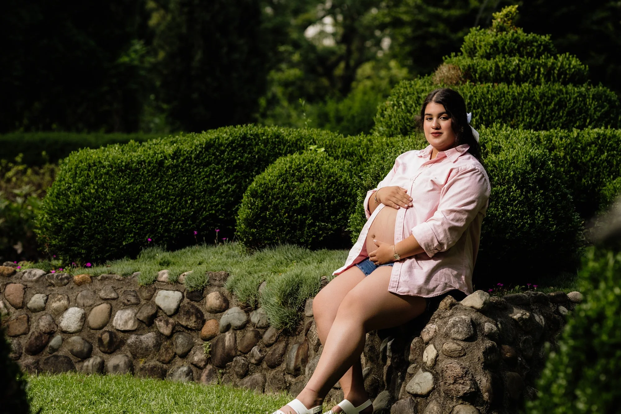Wegerzyn Gardens Maternity Session | Valeria | Dayton Maternity Photographer