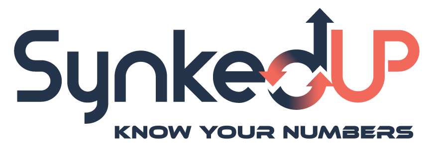 Logo with the text 'Syke Up' and an upward arrow integrated into the design, along with the tagline 'Know Your Numbers'