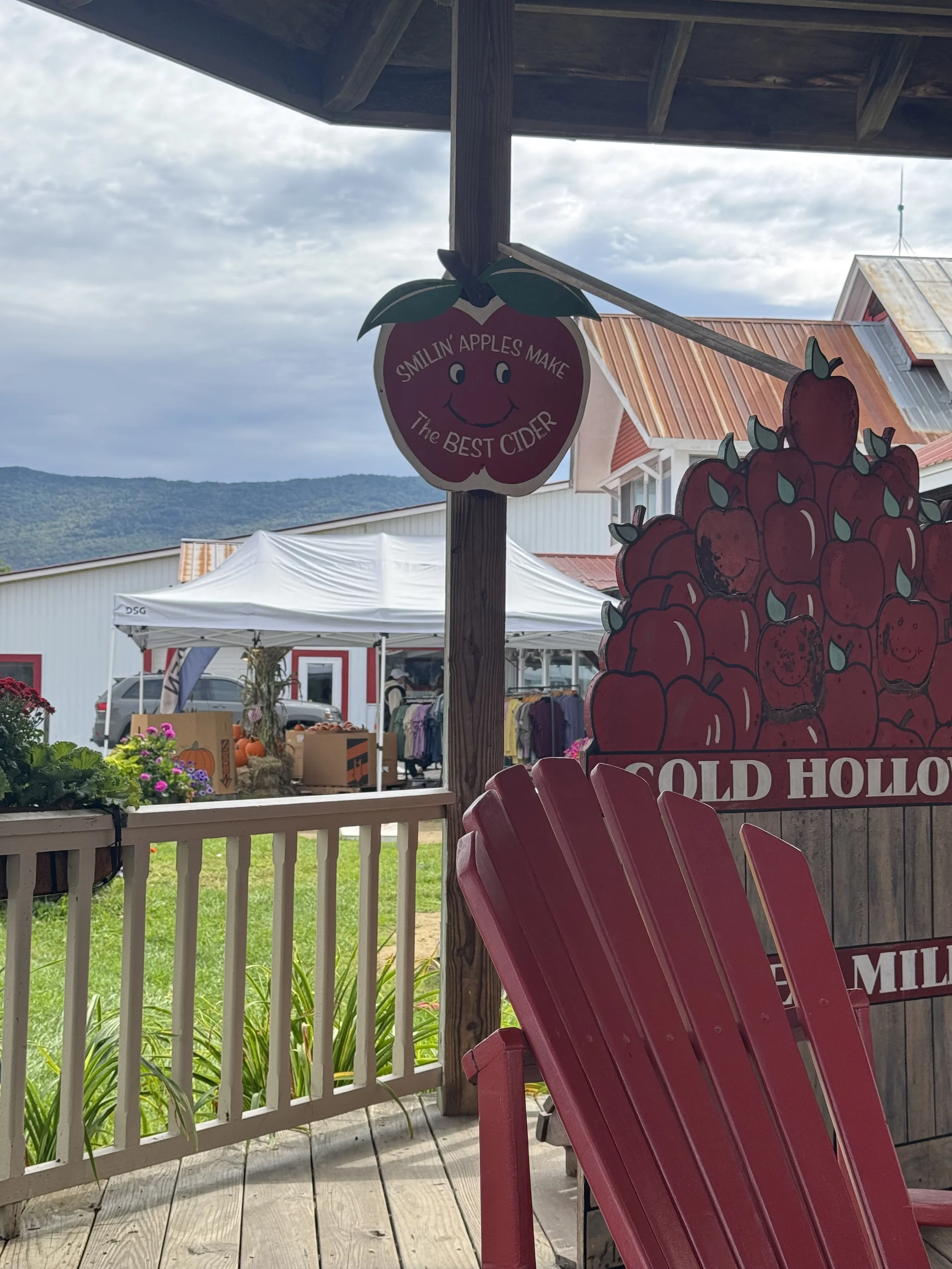 Cold Hollow Cider (a vermont tourist must!) 