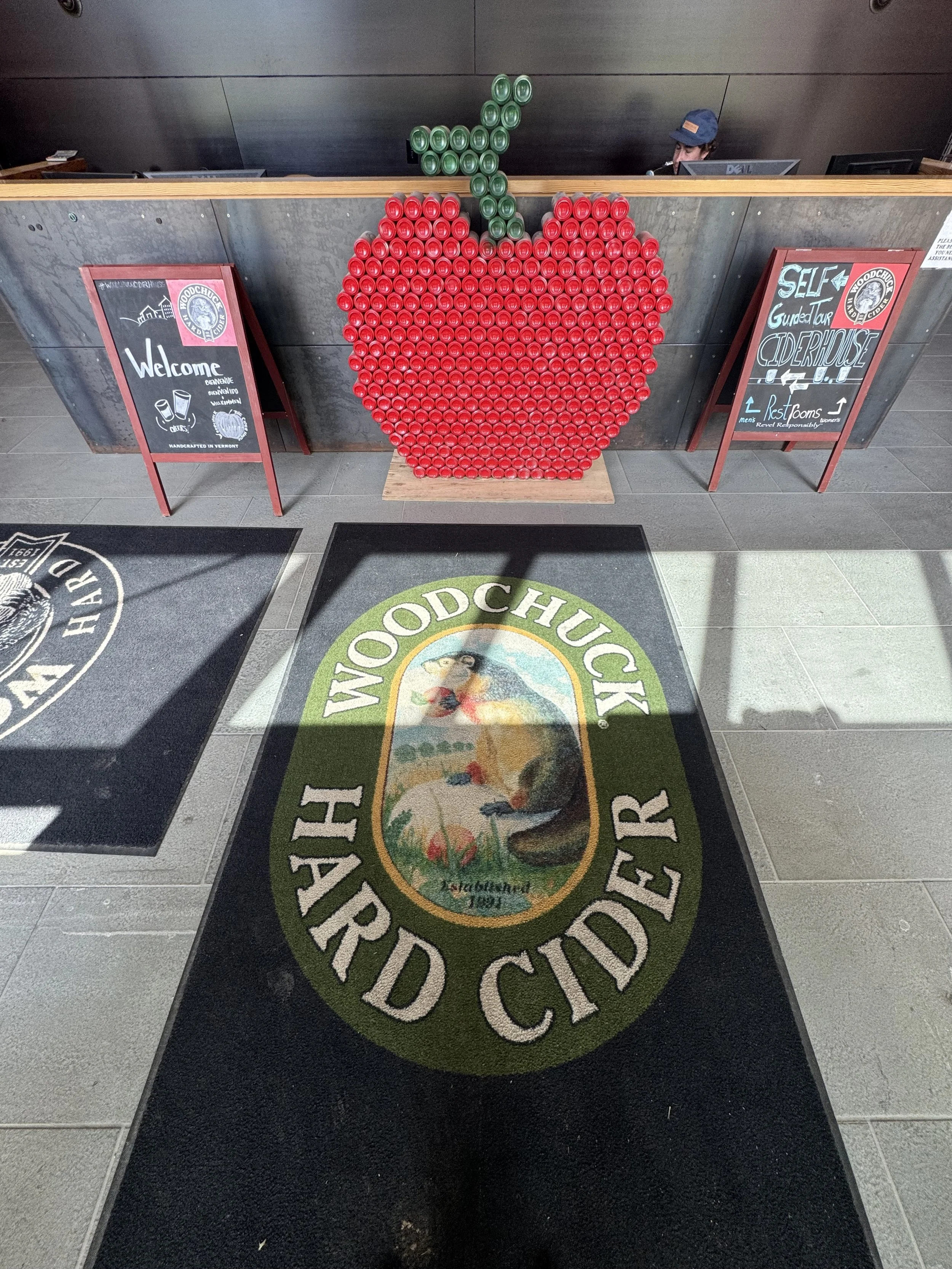 Grab a flight at Woodchuck Cider
