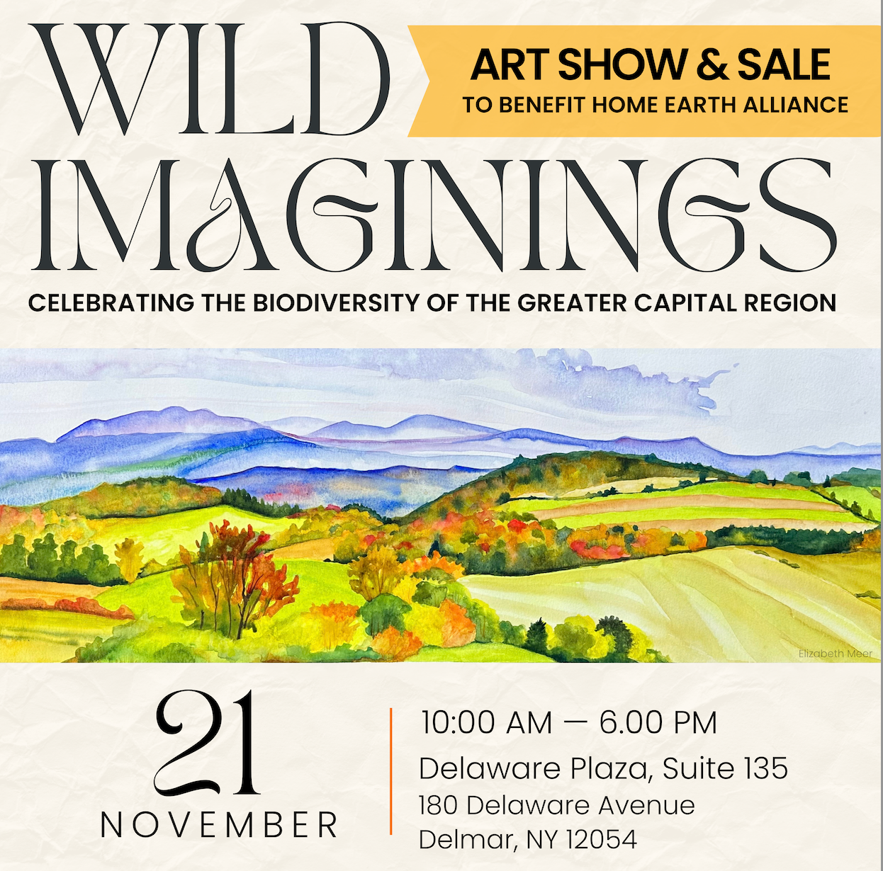 Wilding Imaginings: Annual Art Show &amp; Sale