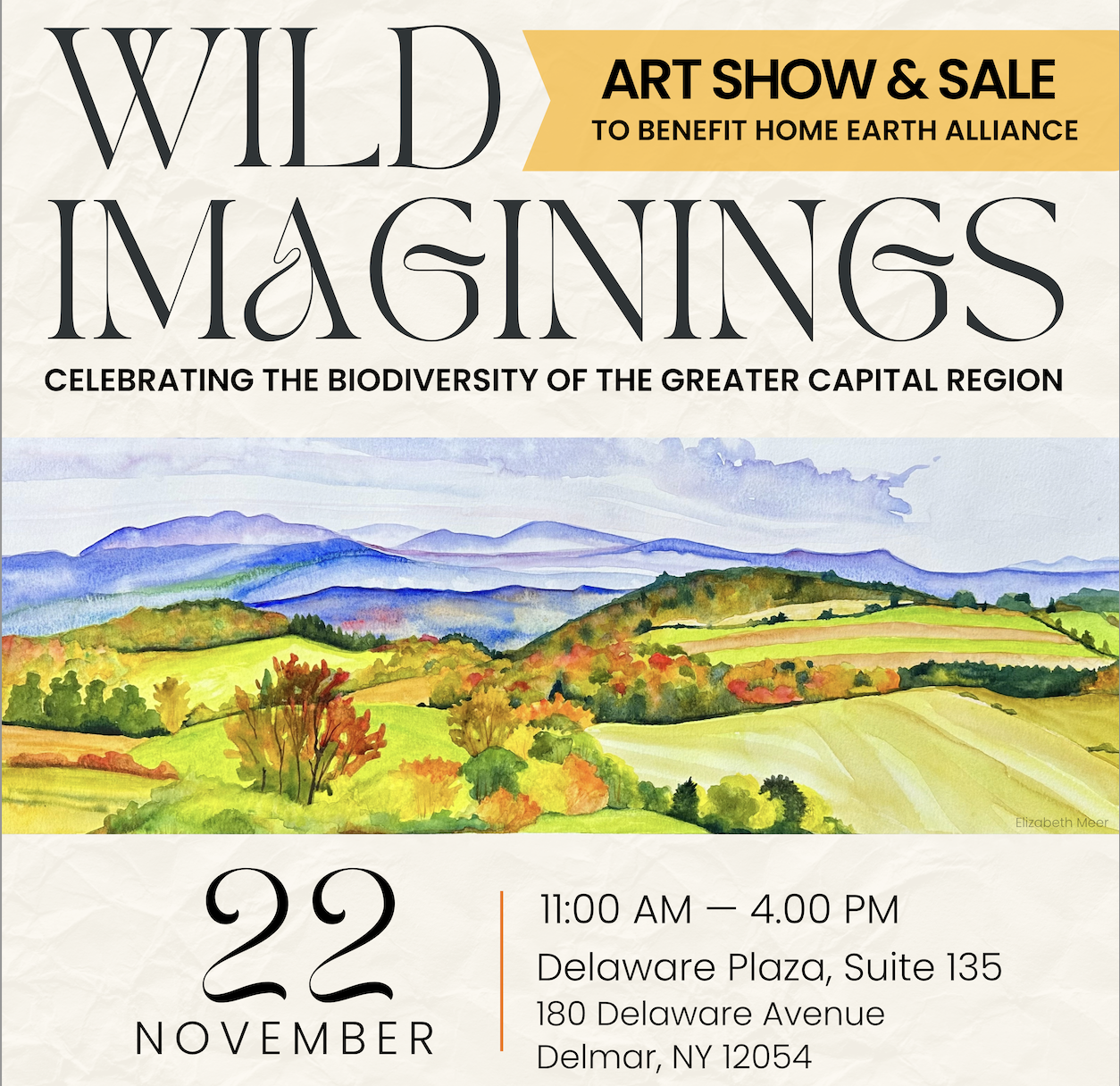 Wilding Imaginings: Annual Art Show &amp; Sale