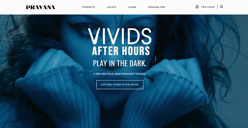 CAMPAIGN CREATIVE DIRECTION //
Pravana : Vivids After Hours Collection