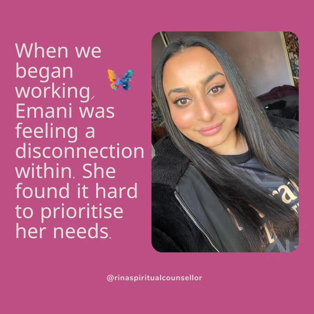 🦋💕 Loving and accepting yourself can be difficult. 

Taking one step at a time helps. When you raise awareness of the inner challenge or issue, you can begin the process of working towards a more harmonious and loving feeling within. 

Emani did. ?