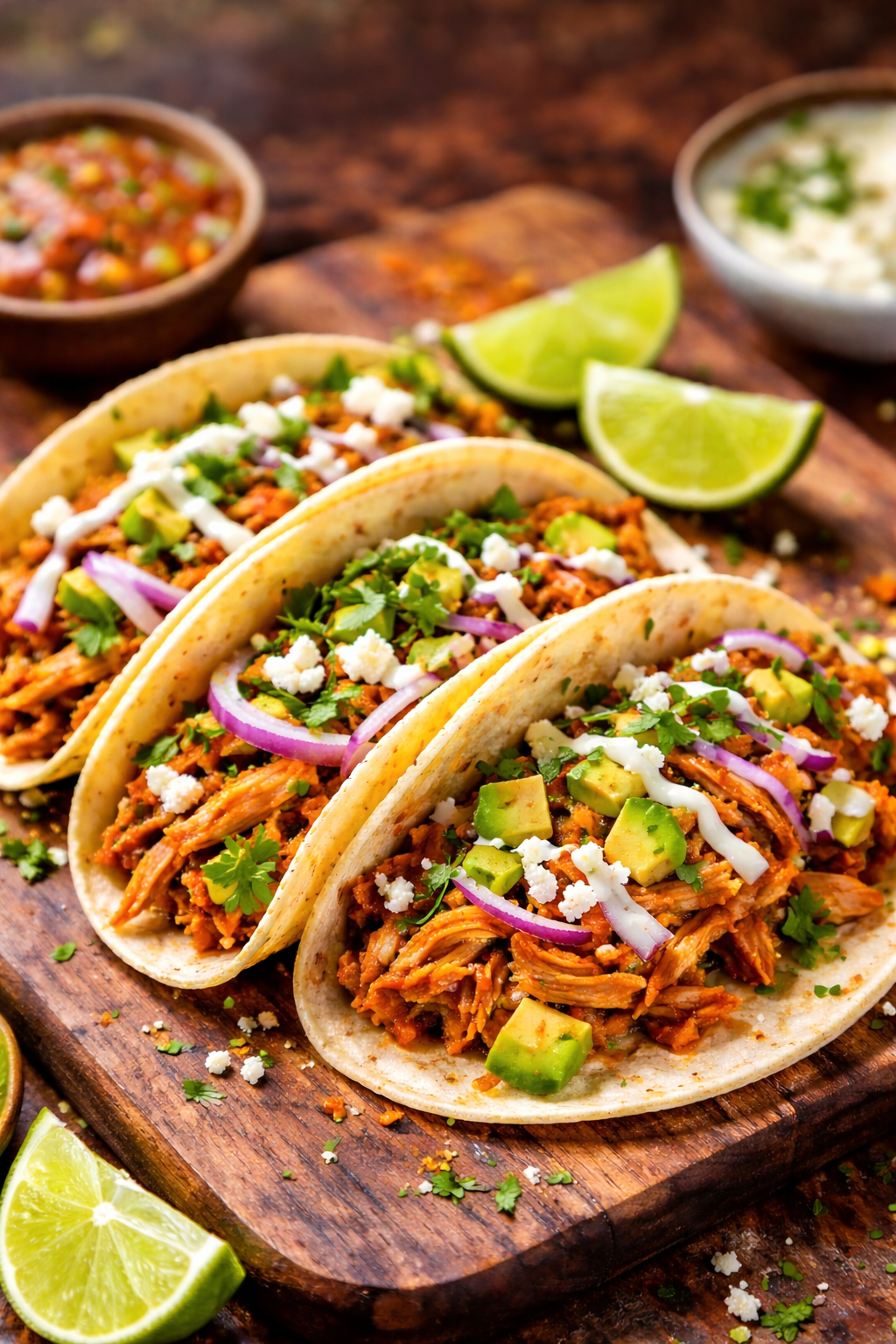 Bright, Bold, and Built for Tacos: Morning Light Chicken Tinga