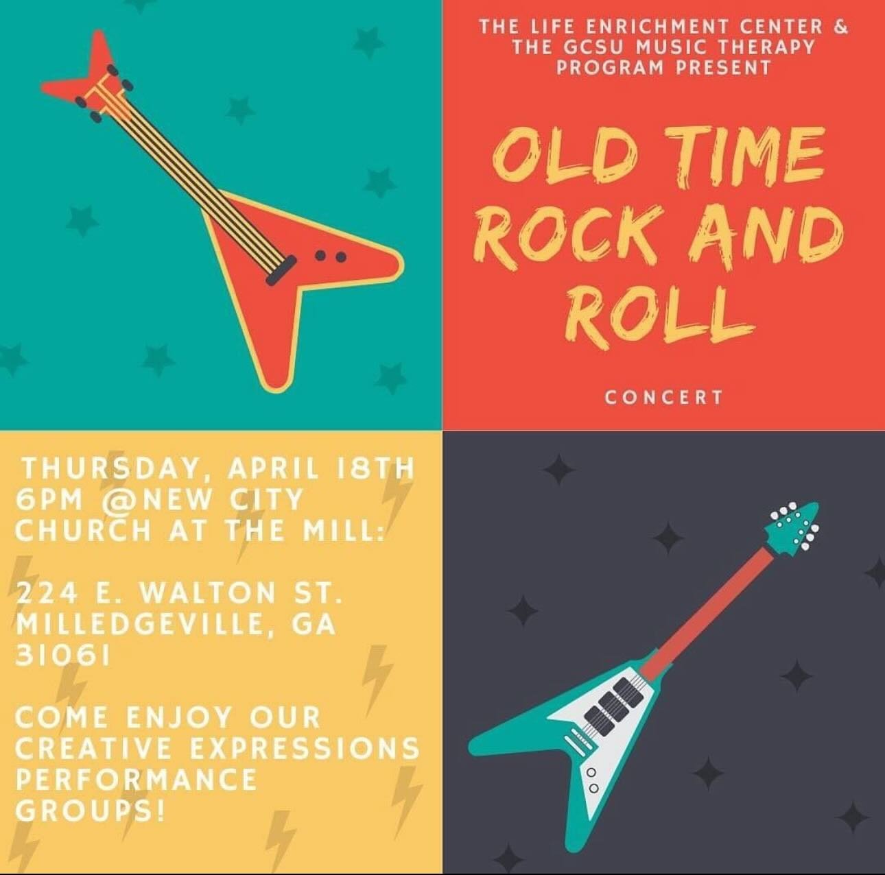 Join us Thursday night for a great evening of music and fellowship! We love our partnership with the LEC and GCSU and we can&rsquo;t wait for this event! We hope to see you at the Mill at 8pm!