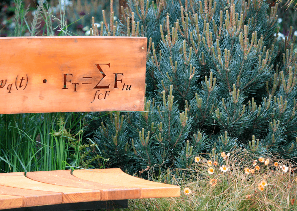Winton Beauty of Mathematics Garden - RHS Chelsea Flower Show 2016 - Copper