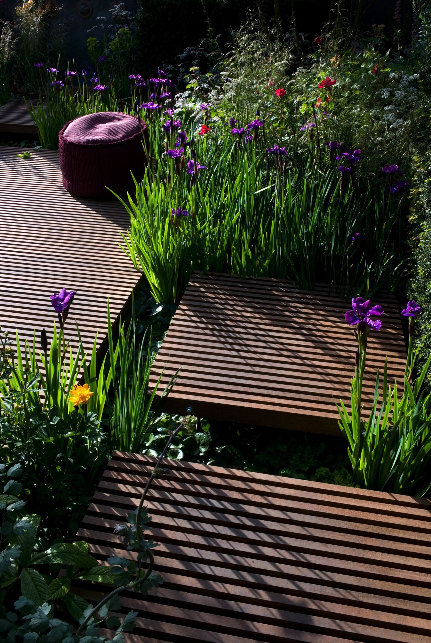 RHS Chelsea Flower Show 2009 - Angus Thompson - Water Troughs (image copyright Angus Thompson)