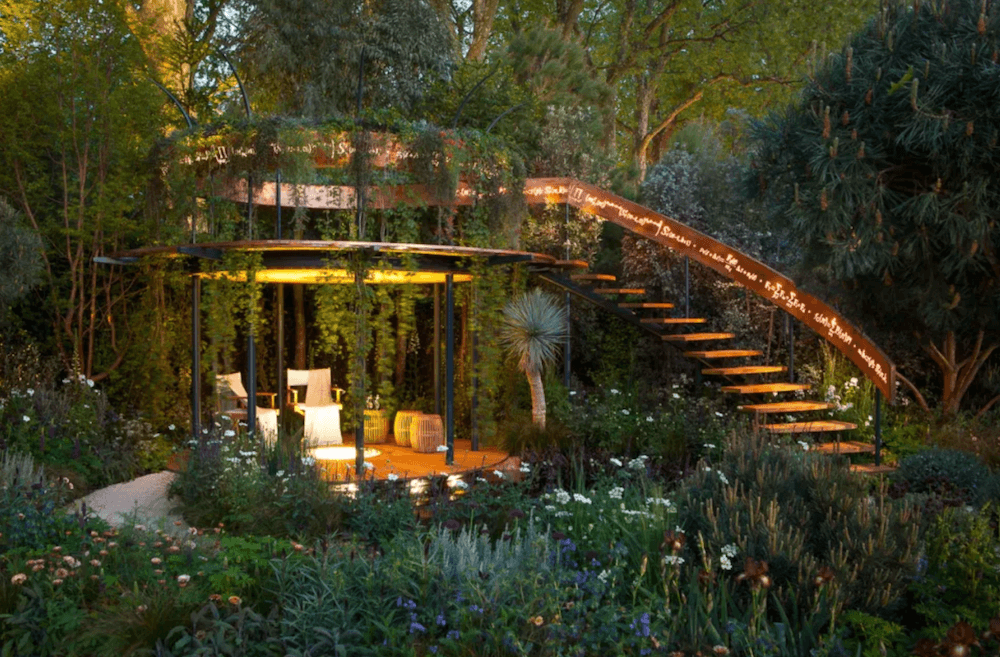 Winton Beauty of Mathematics Garden - RHS Chelsea Flower Show 2016 - Copper