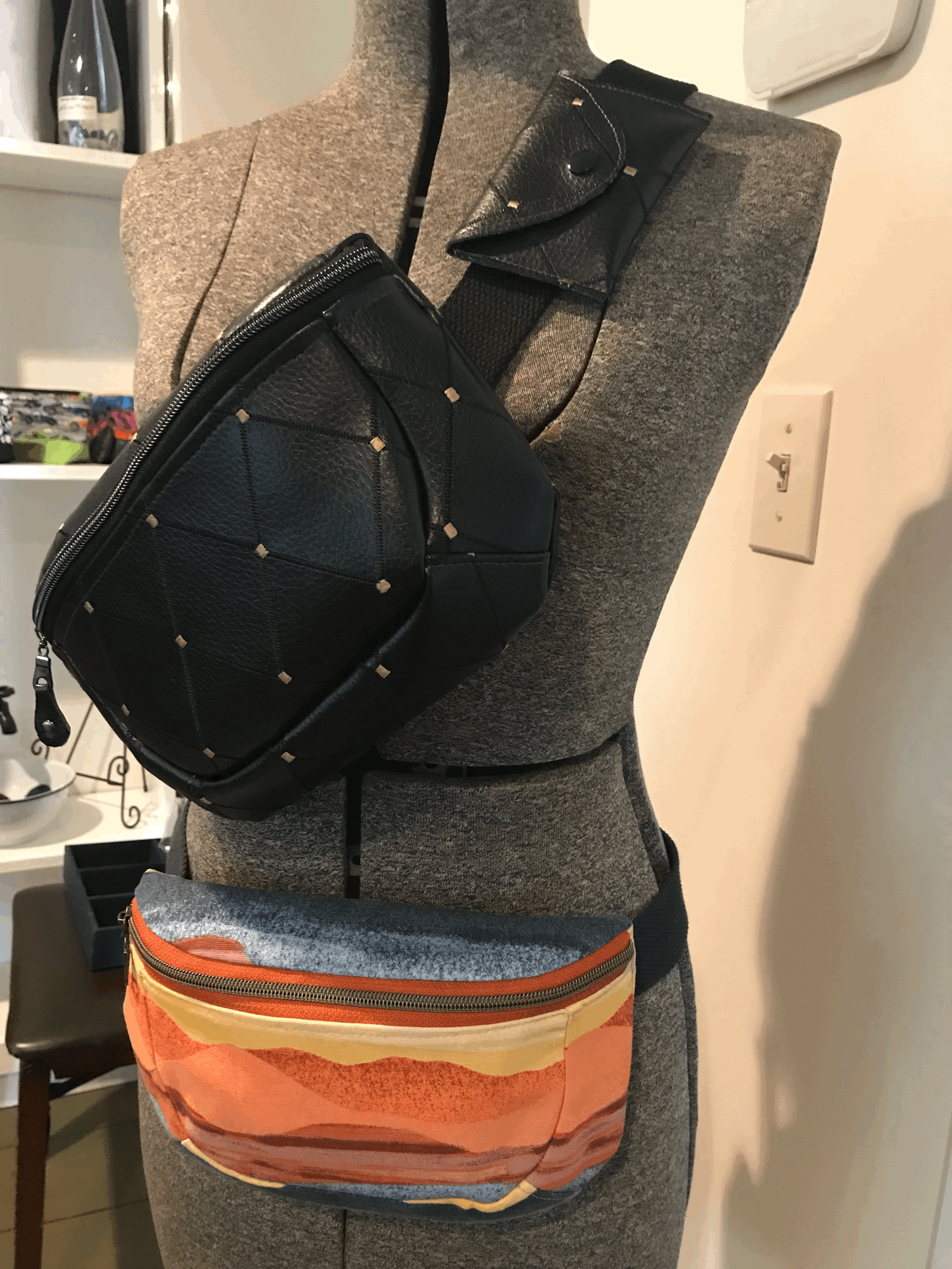 Clamshell Sling Bag