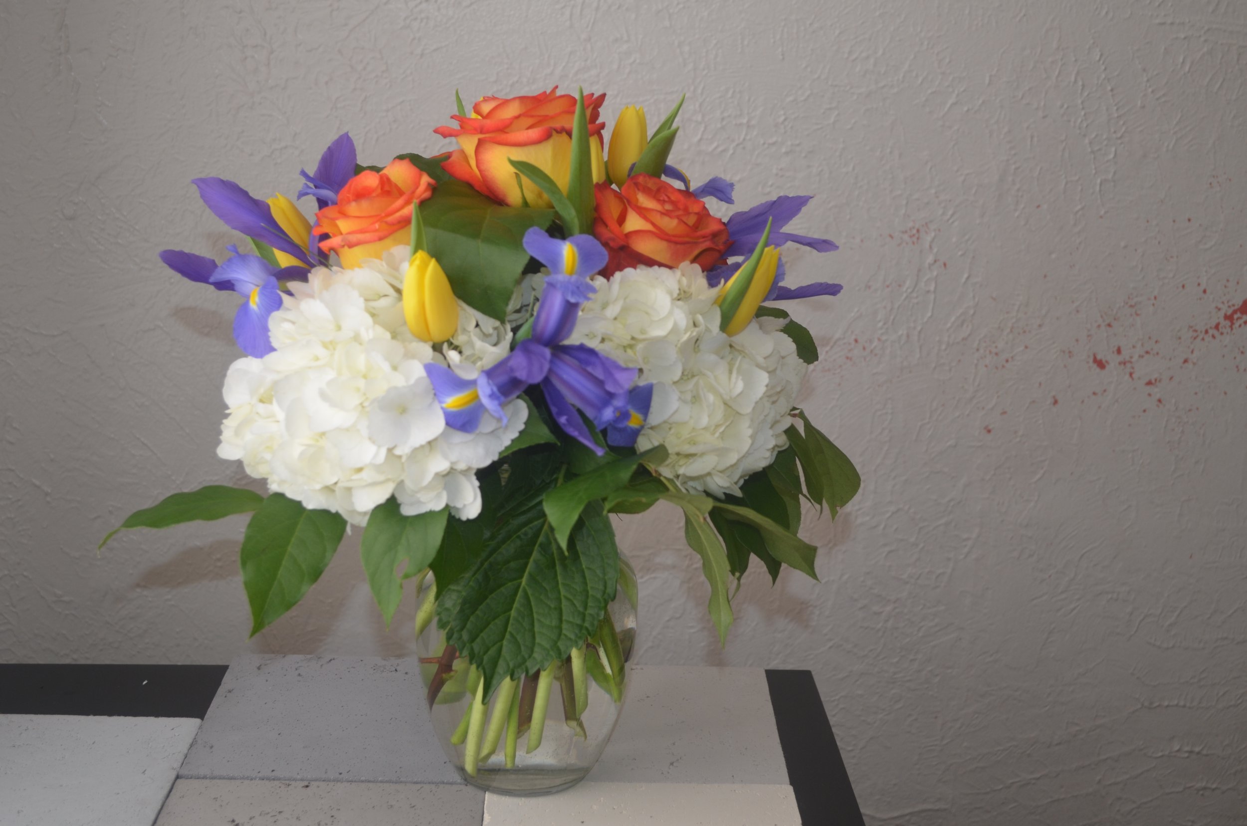 A vibrant spring arrangement