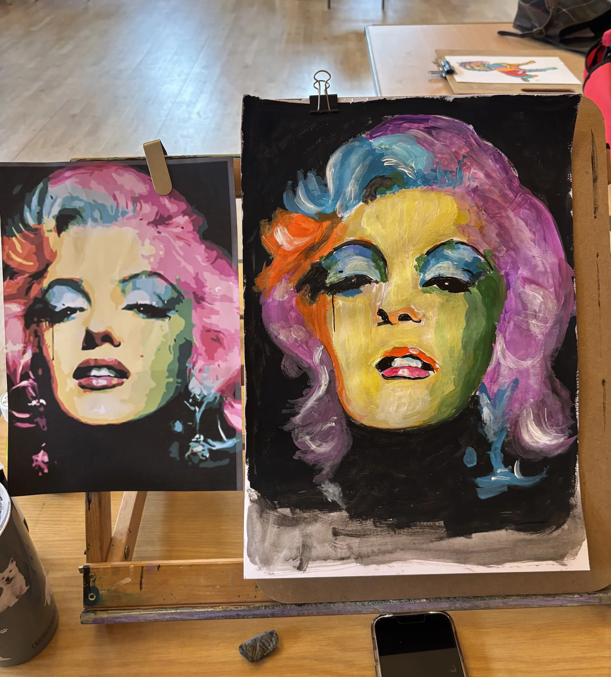 Bursting with Colour — Our Pop Art Workshop -Thur 9th October, 2025