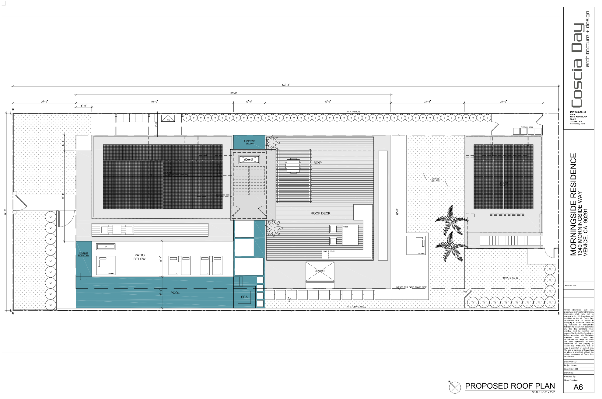 Conceptual Floor Plan (Roofdeck)
