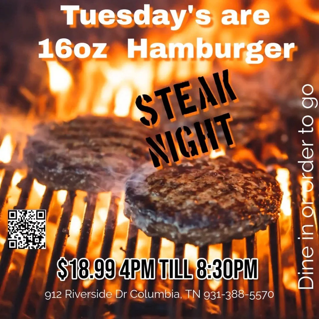 Tuesday Night's are Hamburger Steak Night!