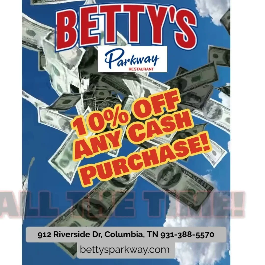 Did you KNOW we offer 10% off any cash purchase ANYTIME?
All you have to do is ask for it!