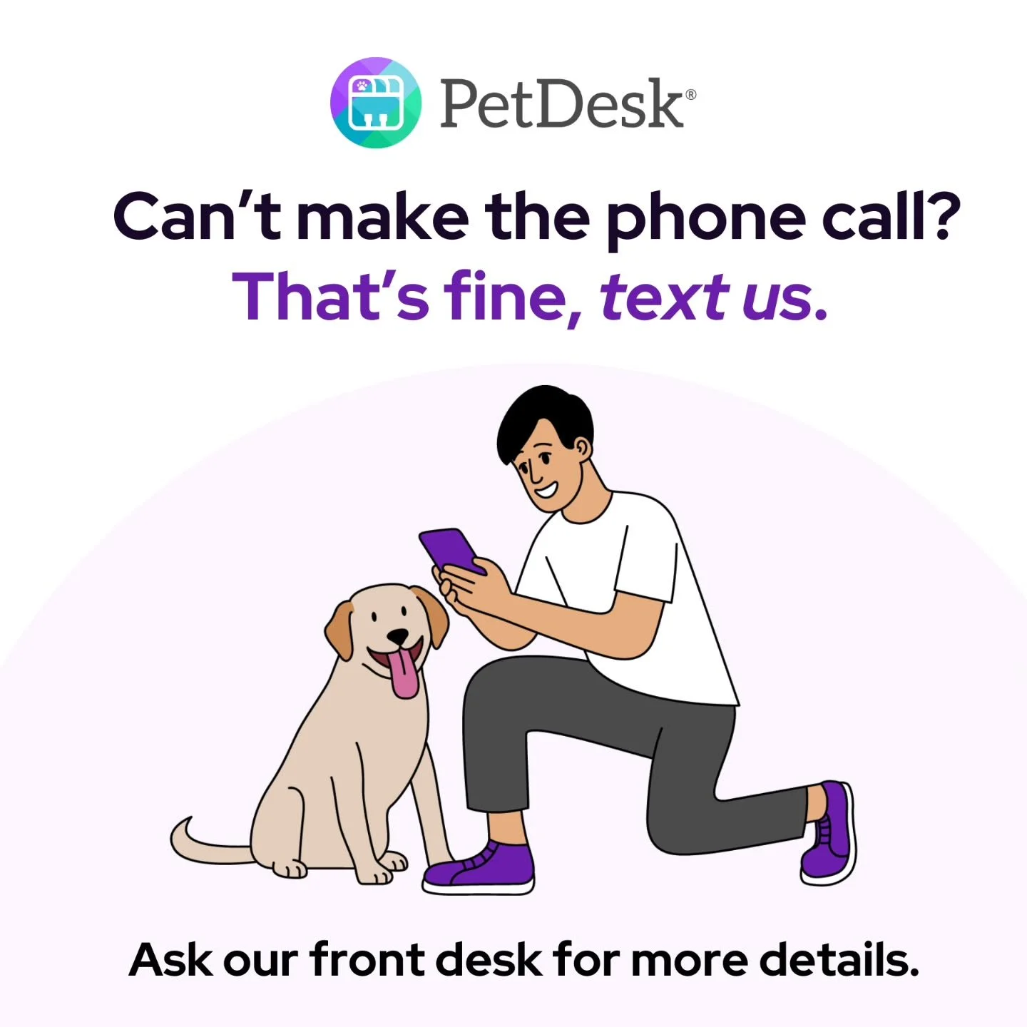 Have a question? Need a refill? You can always call us or text us at 651-738-2000. We would be happy to help you.  #woodburyanimalhospital #woodburymn