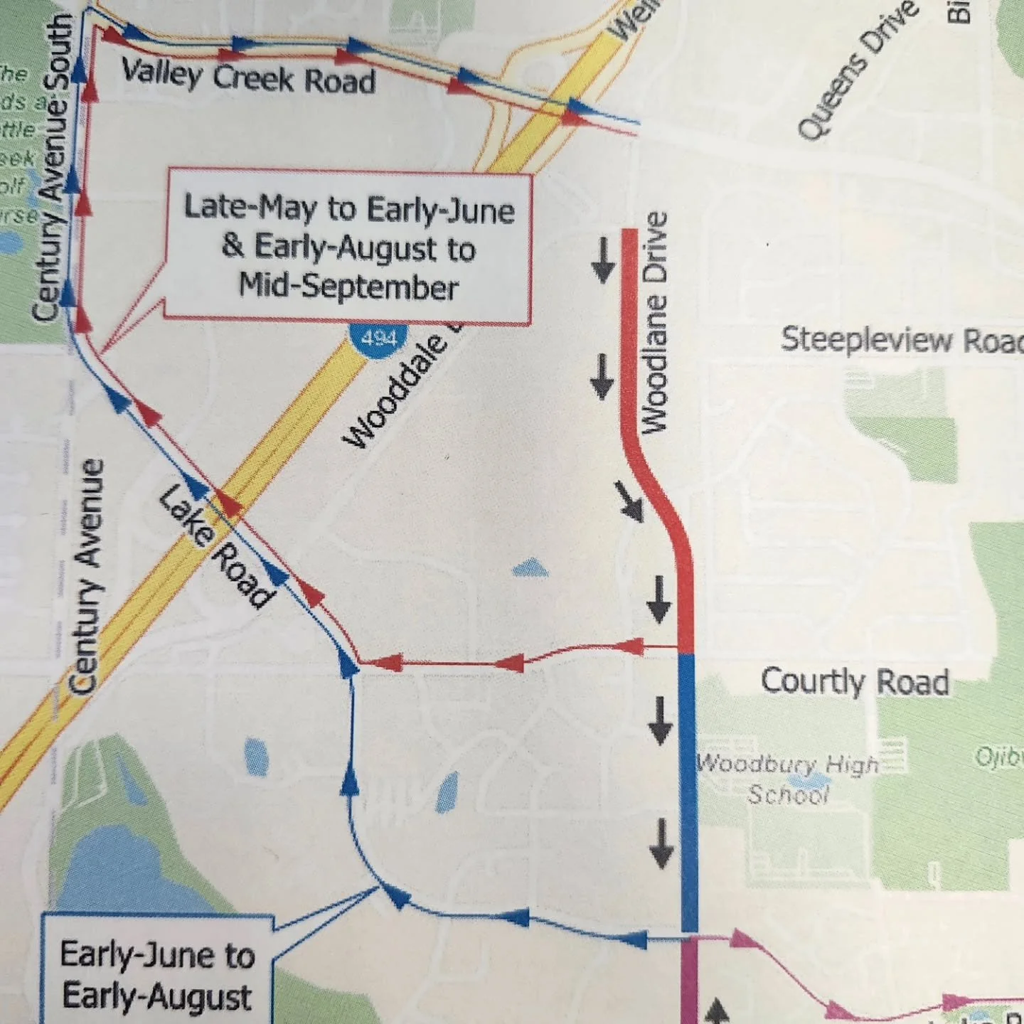 With nice weather comes construction. Starting on Tuesday May 26th Woodlane Drive will be single lane and have one way traffic traveling south where Woodbury Animal Hospital is located. Please be prepared for potential delays and detours.

Note: We a