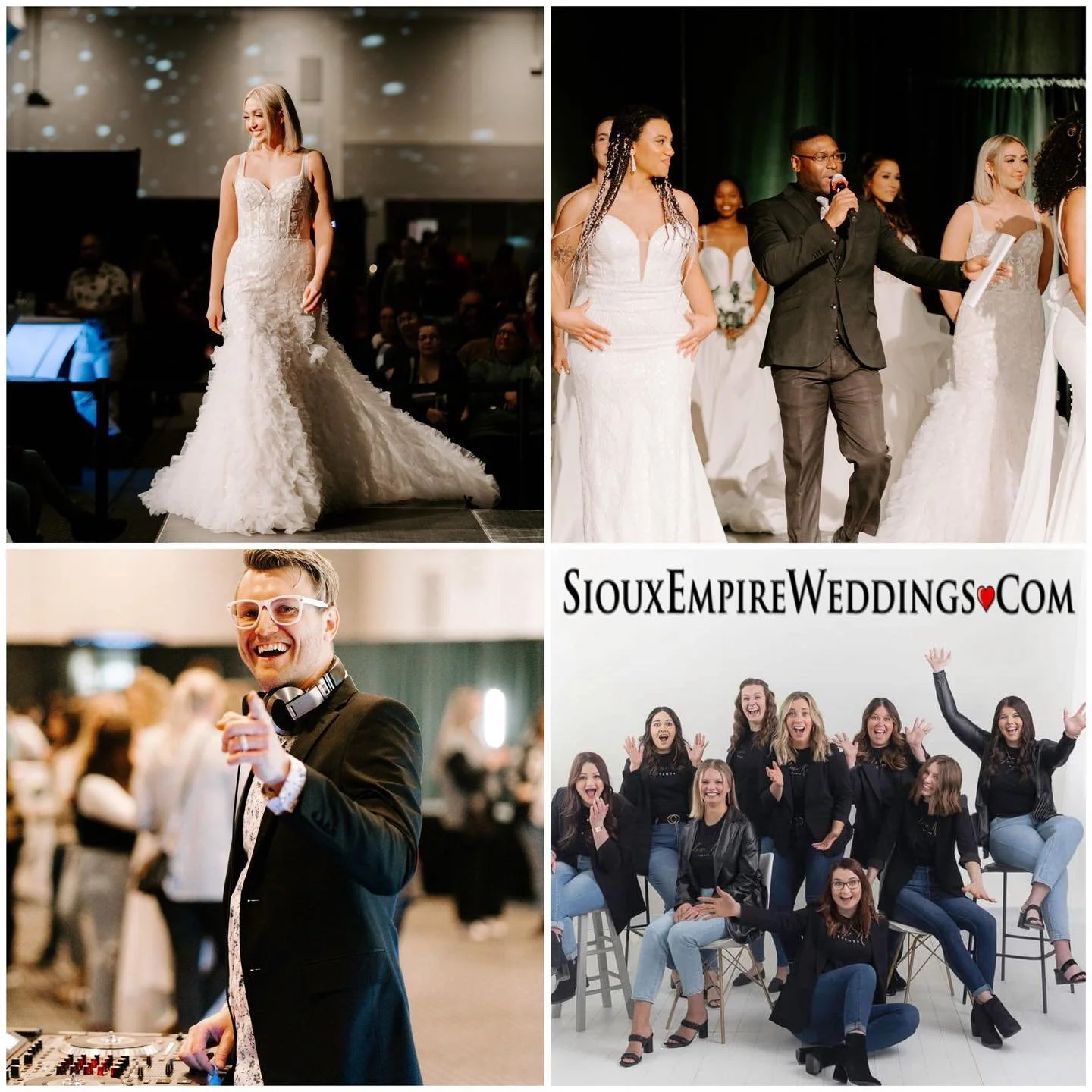 STOP 🛑 Brides 👰🏼&zwj;♀️ We&rsquo;ve been planning an AMAZING SHOWCASE and FASHION SHOW! 🤫 We have to tell you! 😆 At the NEXT Sioux Empire Fall Wedding Showcase at the Denny Sanford PREMIER Center coming up on Sunday, November 30th we will have o