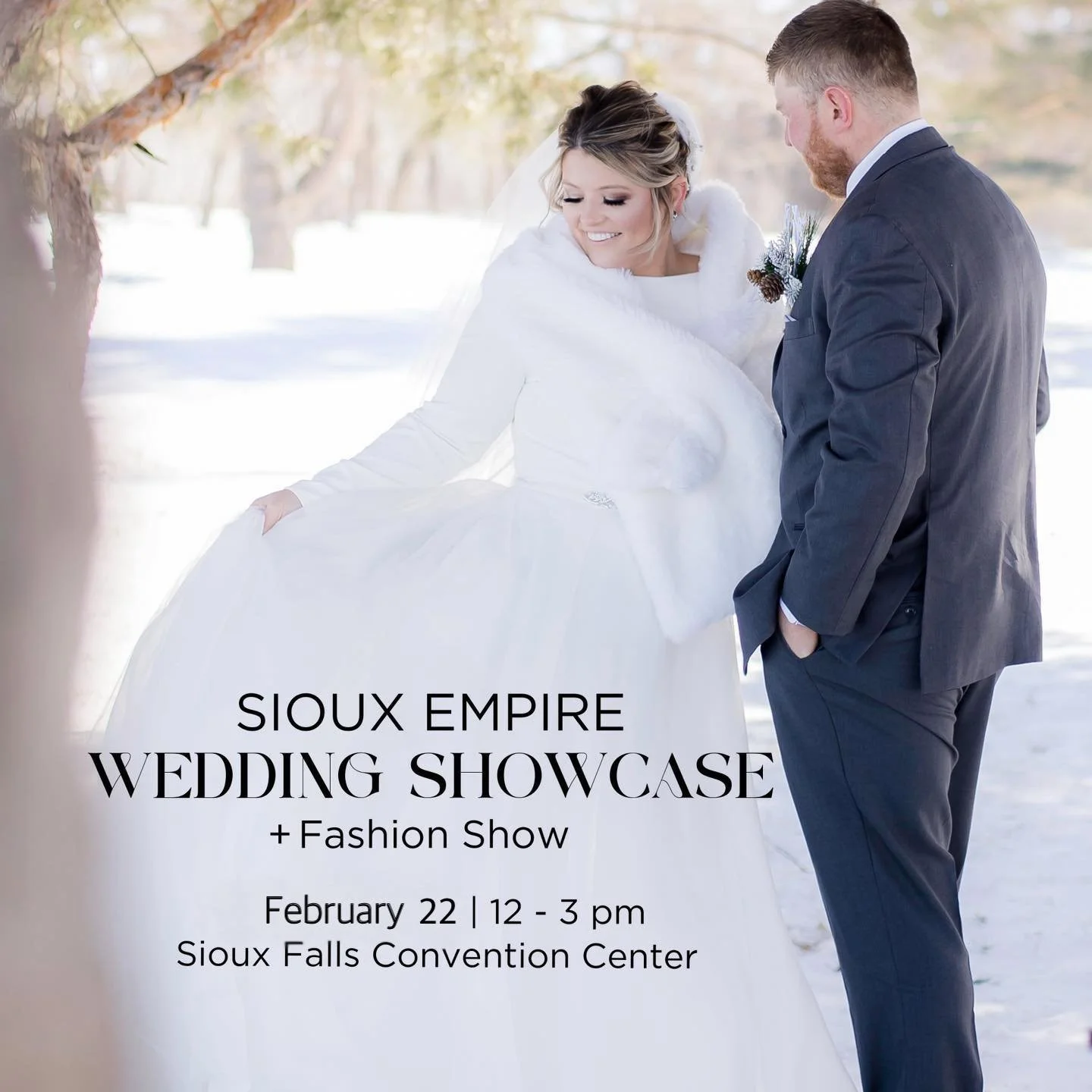 BRIDES... YOU WON'T WANT TO MISS THIS ONE! The LARGEST and MOST ATTENDED #1 WEDDING SHOWCASE in Sioux Falls with over 190+ vendors!! Do you want to win a $7,000 in gift certificates and prizes towards your wedding day? There will be MANY lucky brides