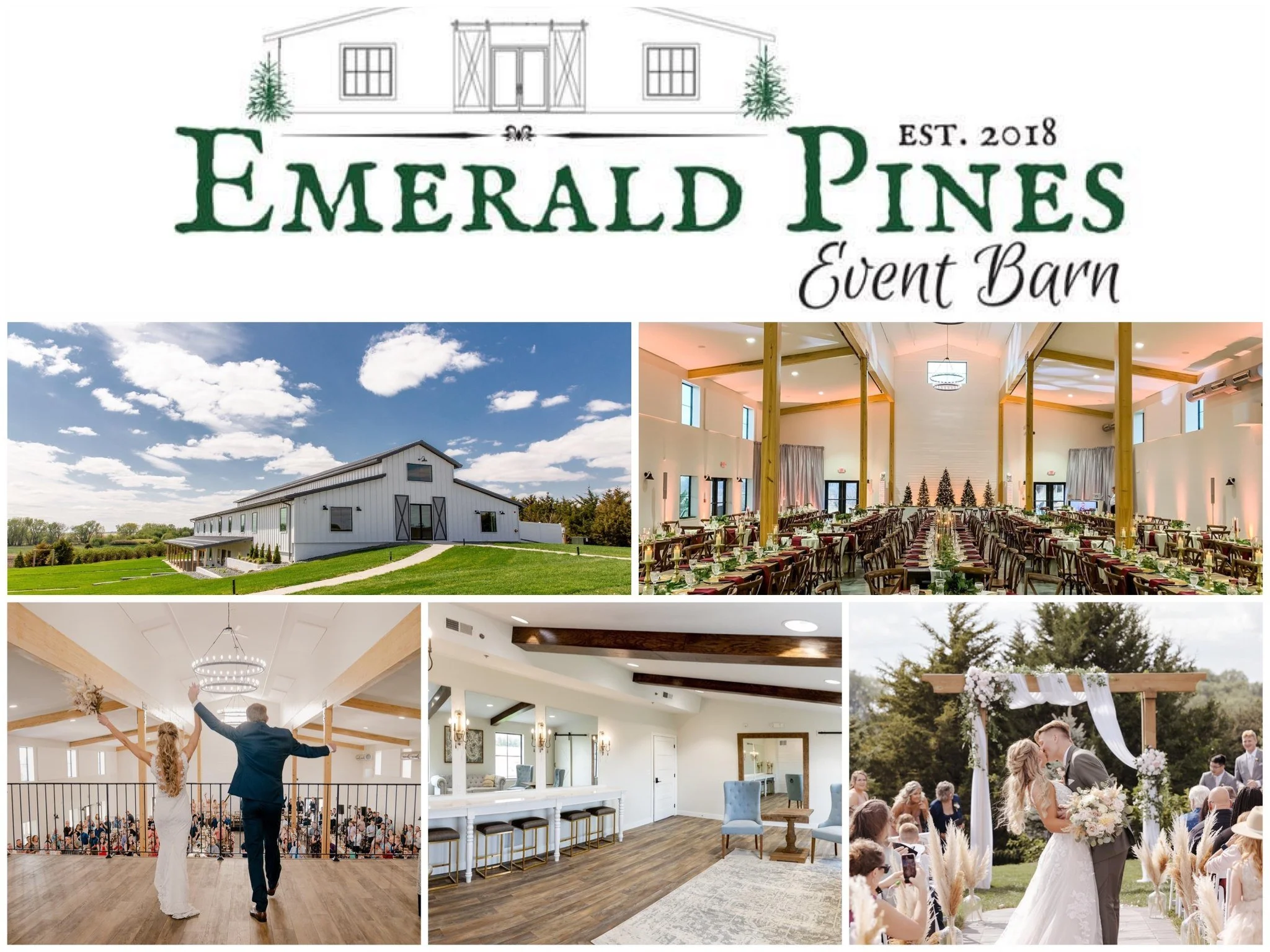 Brides 👰🏼&zwj;♀️&hellip; Come visit with @emeraldpinesbarn and visit with over 200+ booths to discuss your wedding at the LARGEST, MOST ATTENDED and #1 Sioux Falls bridal show at the Sioux Empire Wedding Showcase on Sunday, February 22nd from 12-3p