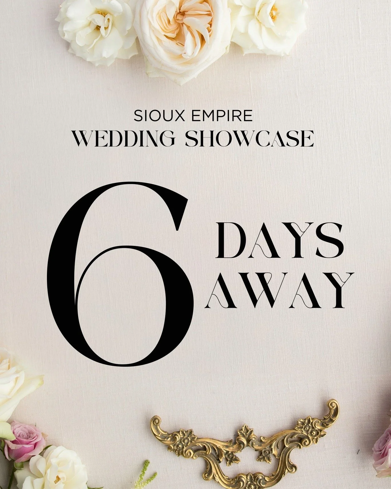 6 DAYS!! Brides.. Come to the #1 LARGEST &amp; MOST ATTENDED Bridal Wedding Show in Sioux Falls, South Dakota! Your Wedding Planning Dream! Sioux Falls and Surrounding area Brides to be! The NEXT LARGEST and MOST ATTENDED #1 WEDDING SHOWCASE in Sioux