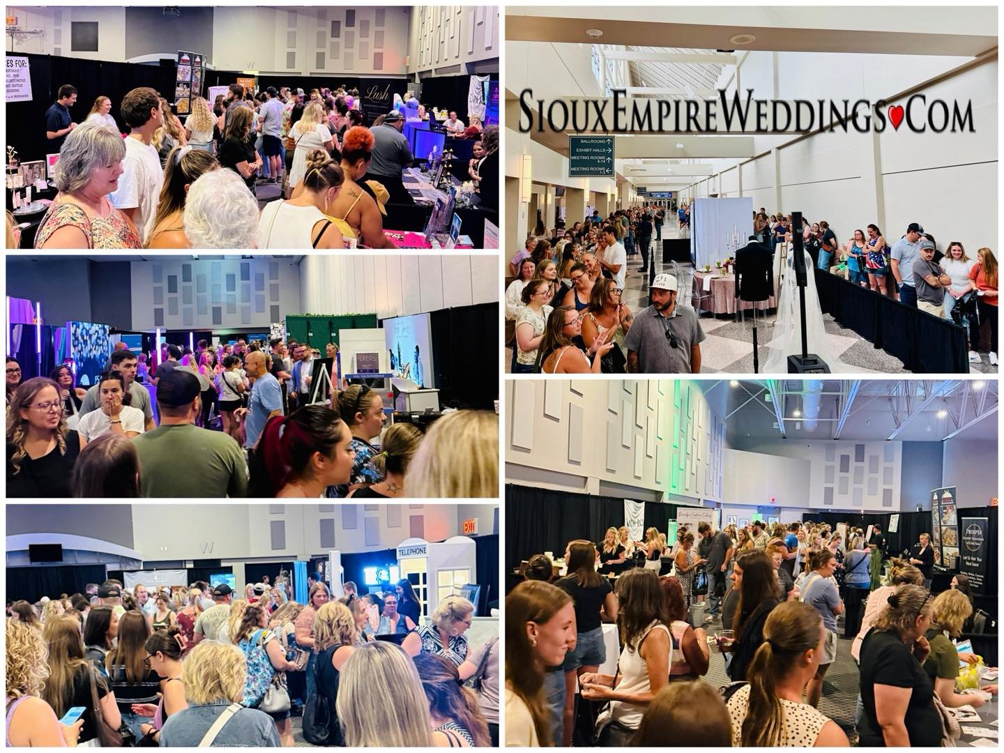 THANK YOU to ALL of the amazing brides and their squads that came out to the Sioux Empire Wedding Network Summer Showcase on Sunday making it a packed house! ALL the wedding professionals truly appreciate each one of you and we look forward to helpin