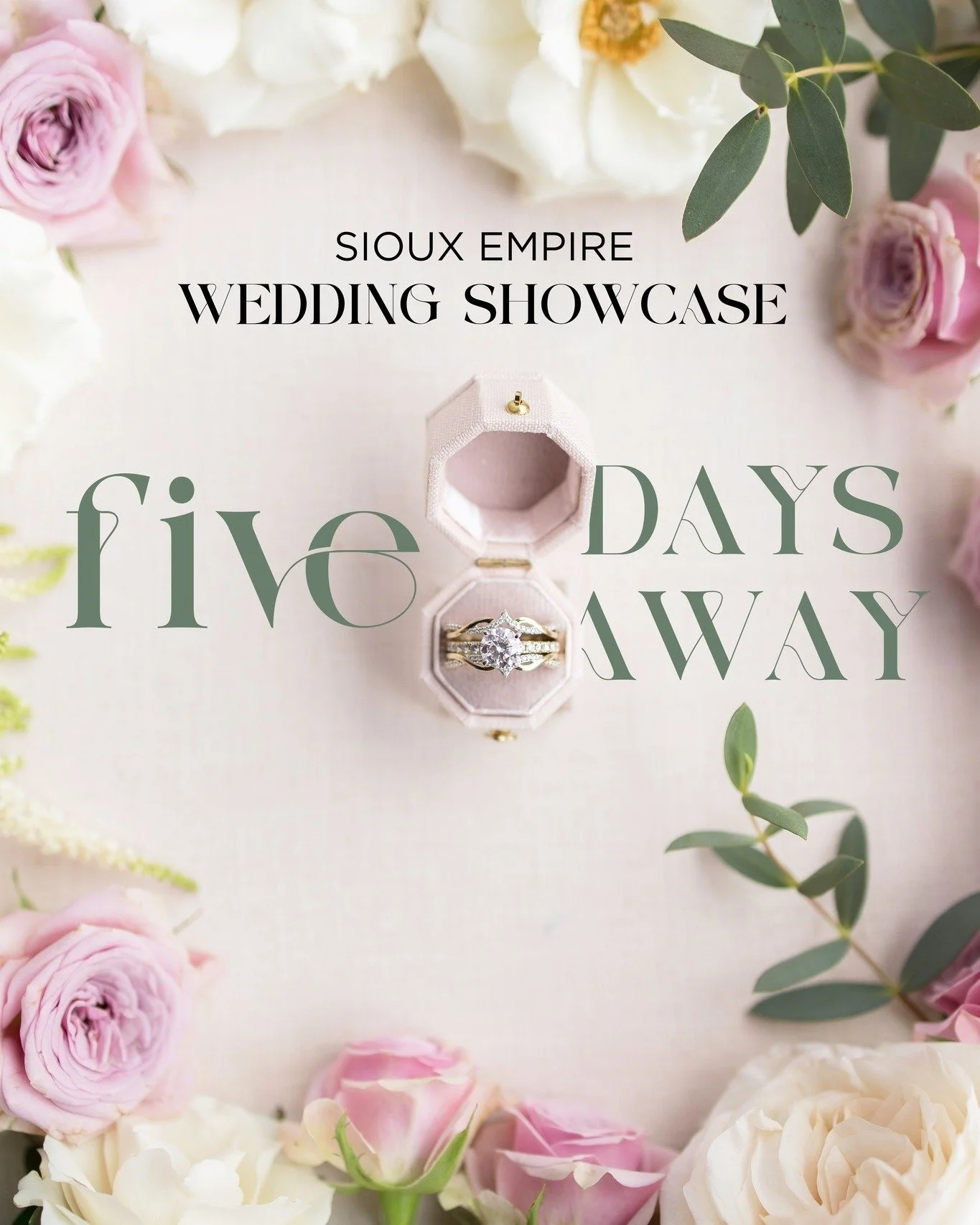 5 DAYS!! Brides.. Come to the #1 LARGEST &amp; MOST ATTENDED Bridal Wedding Show in Sioux Falls, South Dakota! Your Wedding Planning Dream! Sioux Falls and Surrounding area Brides to be! The NEXT LARGEST and MOST ATTENDED #1 WEDDING SHOWCASE in Sioux