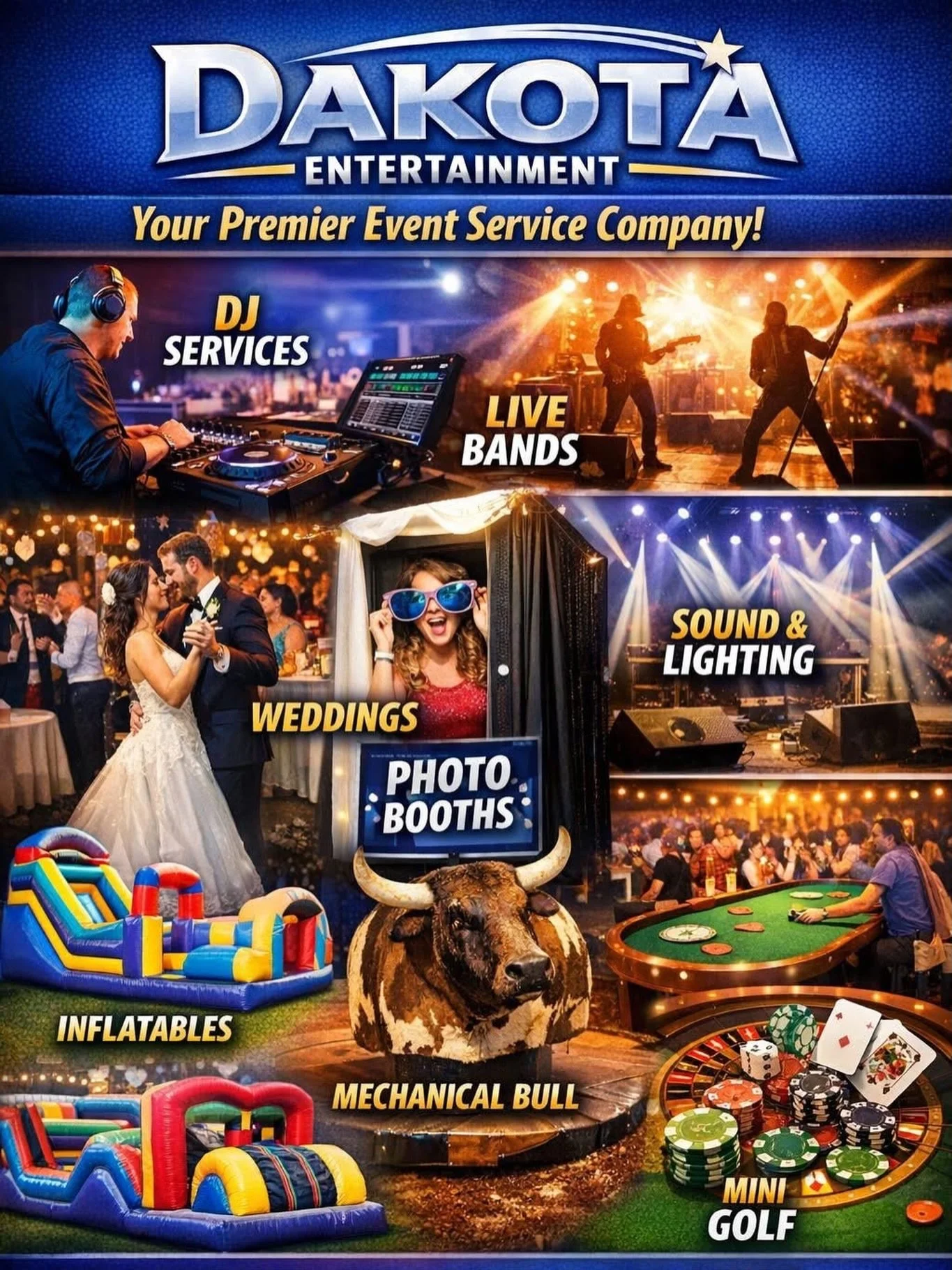 Brides 👰🏼&zwj;♀️&hellip; Come visit with @dakotaentertainment and visit with over 200+ booths to discuss your wedding at the LARGEST, MOST ATTENDED and #1 Sioux Falls bridal show and Fashion Show at the Sioux Empire Wedding Showcase on Sunday, Nove
