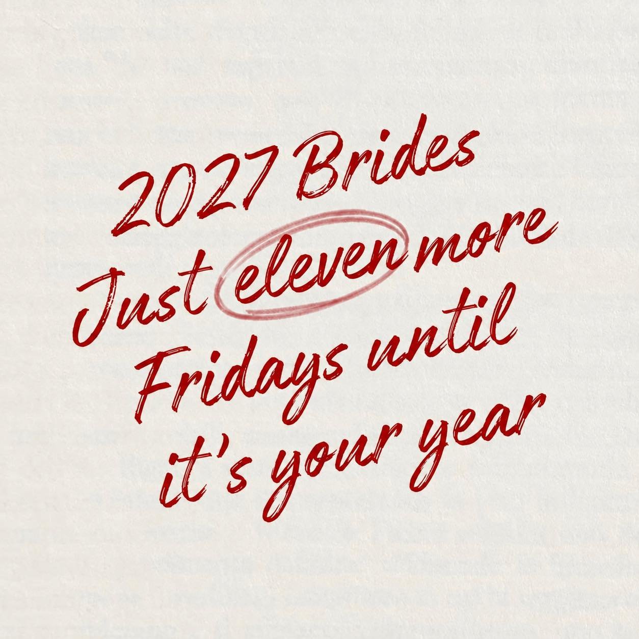 2027 is almost here! 😍 Who&rsquo;s excited?! 😆 

Brides... THIS is it... November 29th! THE LARGEST BRIDAL SHOW EVER! Come visit with over 200+ booths to discuss your wedding at the LARGEST and MOST ATTENDED #1 Sioux Falls bridal show at the Sioux 
