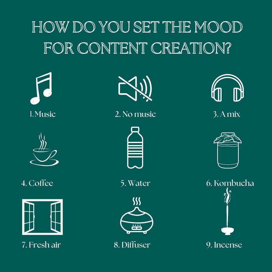 There are many ways to set the mood when you are creating content! 💚What do you do to get in the zone?!⁠
⁠
#igreels #instagramreels #socialstrategy #socialmediatips #socialmediamanagement #medspamarketing #contentplanning #creativebusiness #medicals