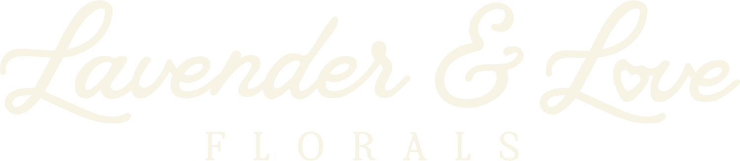Lavender &amp; Love Florals