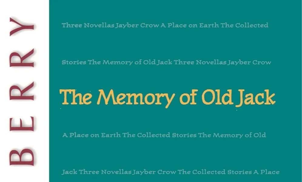 Reading in Place Short Course: The Memory of Old Jack 