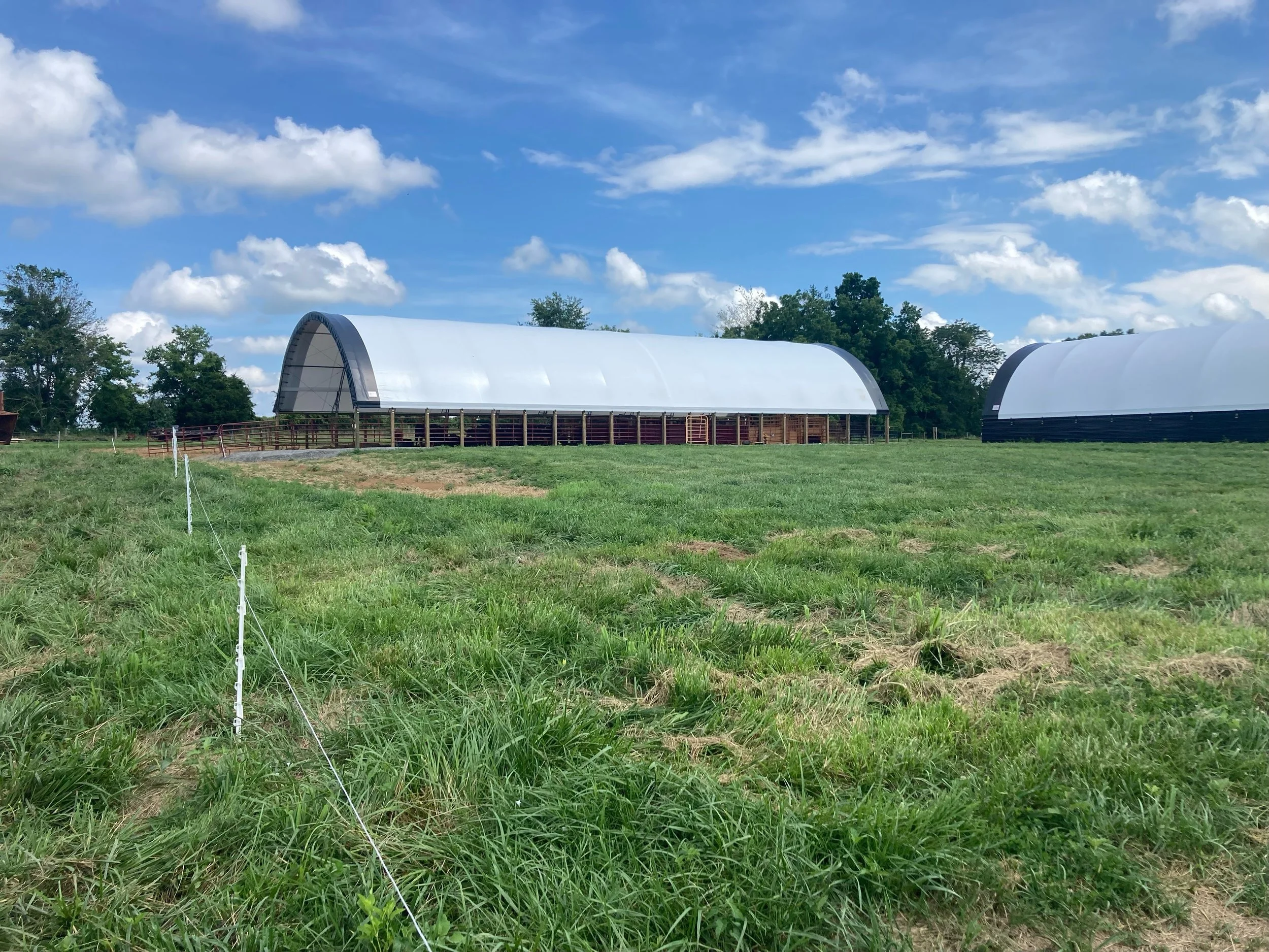 Hoop Barns on the Farm