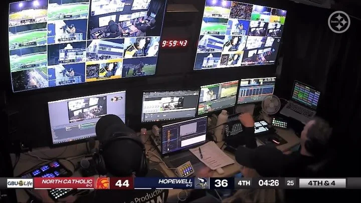 We love a crew spotlight! Shoutout to all the men and women who work behind the scenes at JRM! It takes a village to produce 27 football broadcasts in 3 months.